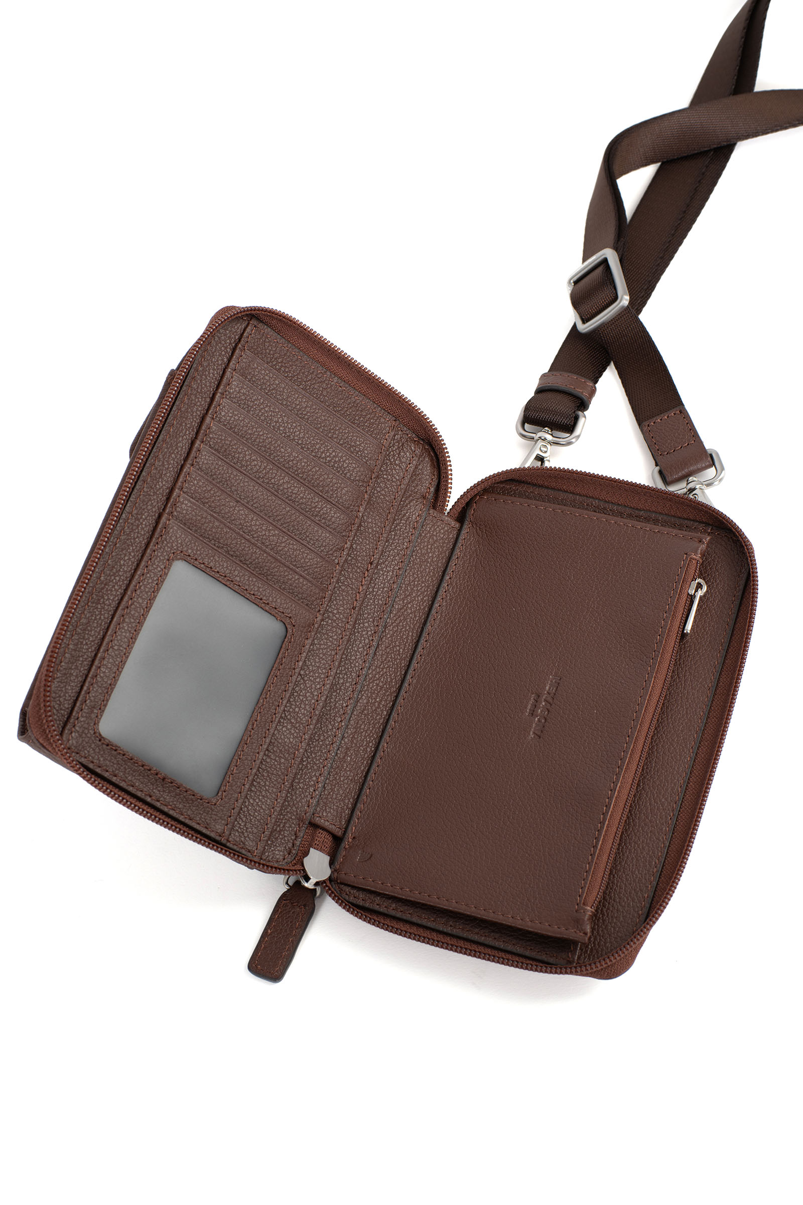 Pochettes CONFORT homme marron Hexagona Pochettes CONFORT homme marron Marron foncé