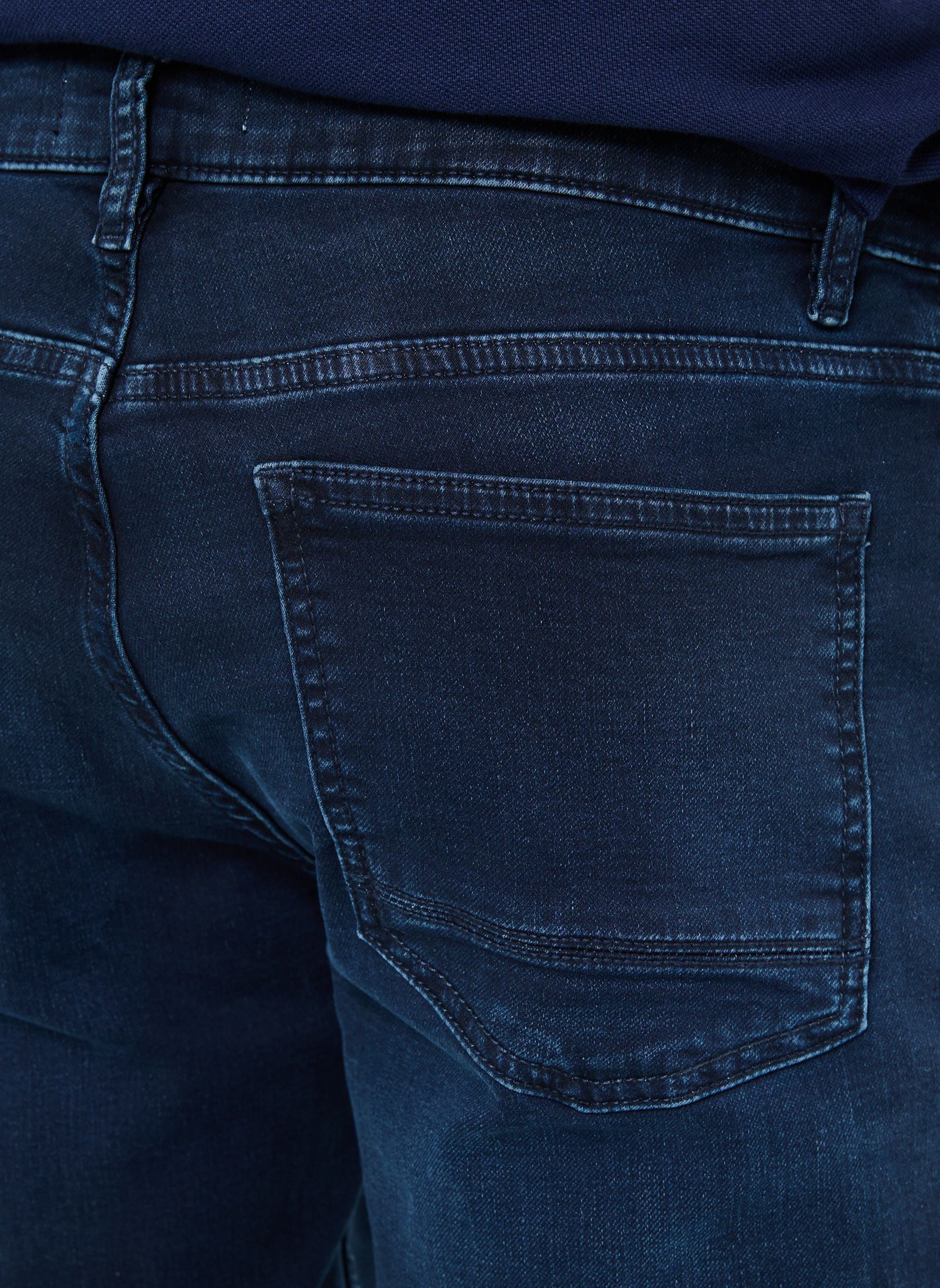 Rechte jeans / Straight Leg Jeans PHARAON heren blauw MADE BY Rechte jeans / Straight Leg Jeans PHARAON heren blauw DENIM BLUE BLACK