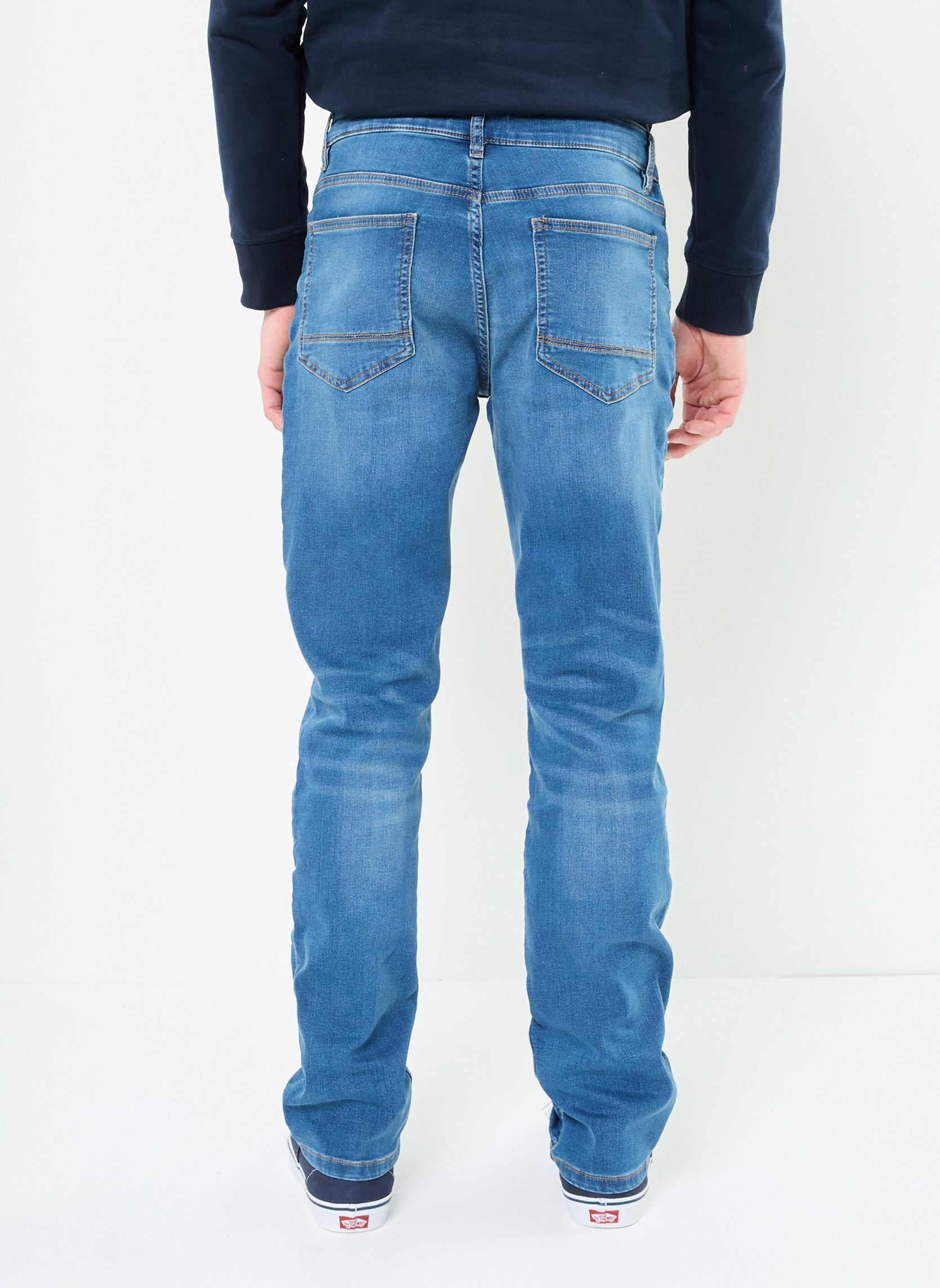 Rechte jeans / Straight Leg Jeans PHARAON heren blauw MADE BY Rechte jeans / Straight Leg Jeans PHARAON heren blauw DENIM STONE