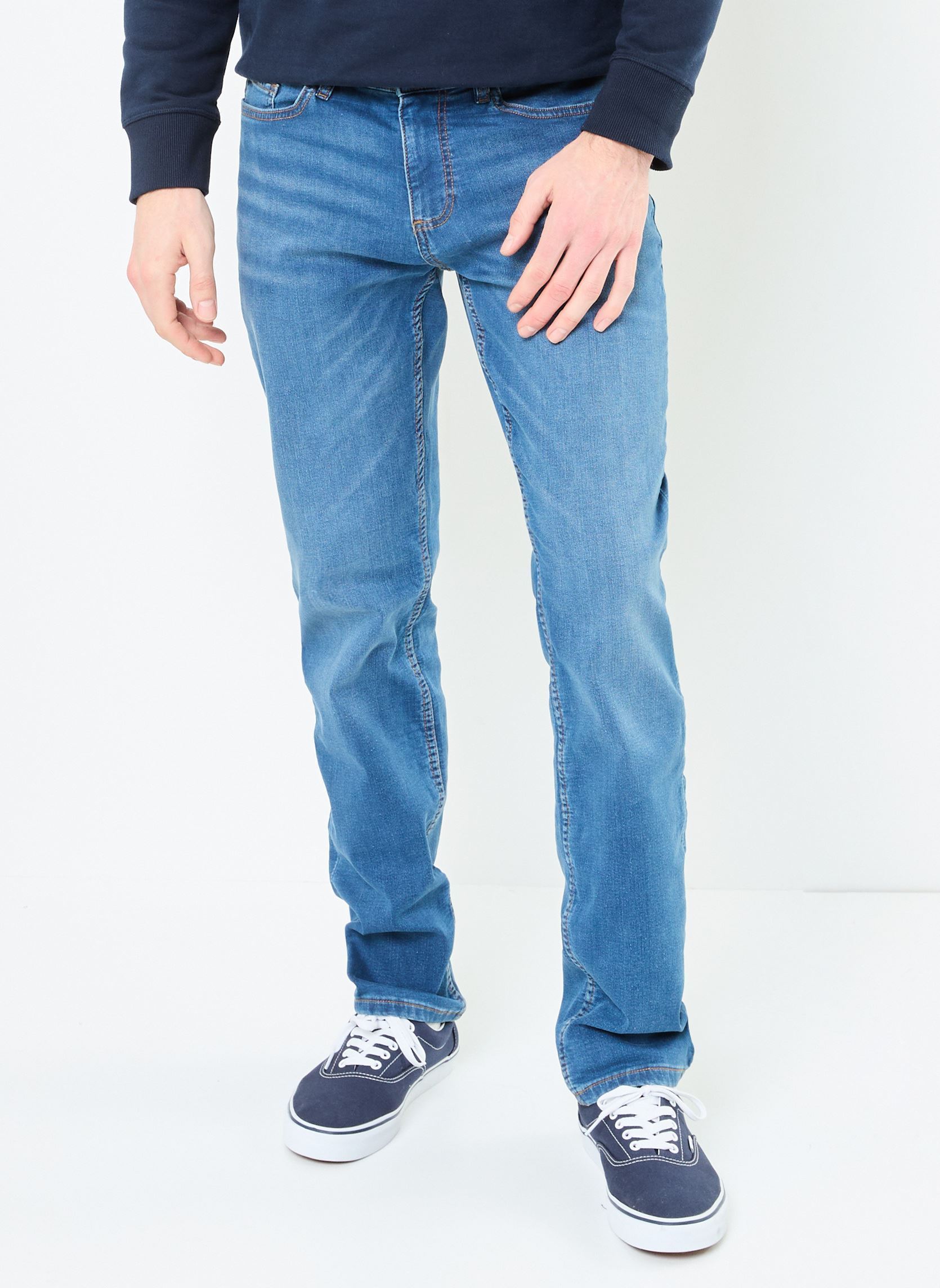 Rechte jeans / Straight Leg Jeans PHARAON heren blauw MADE BY Rechte jeans / Straight Leg Jeans PHARAON heren blauw DENIM STONE