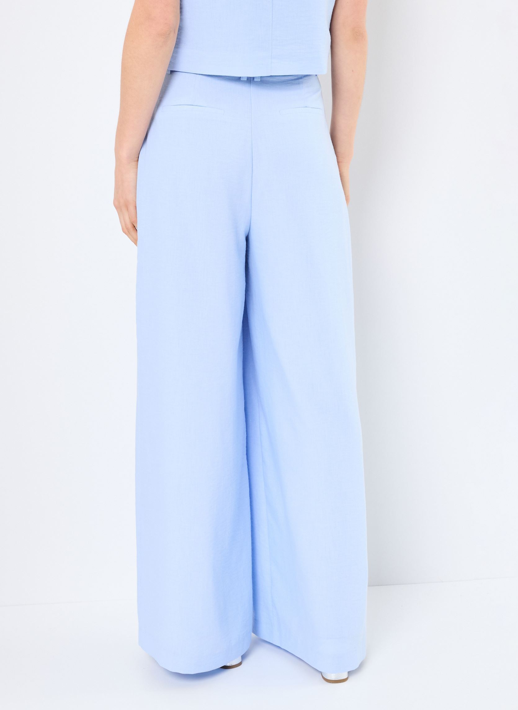 Pantalones anchos PSEVILLE mujer azul MADE BY Pantalones anchos PSEVILLE mujer azul WINDSURFER