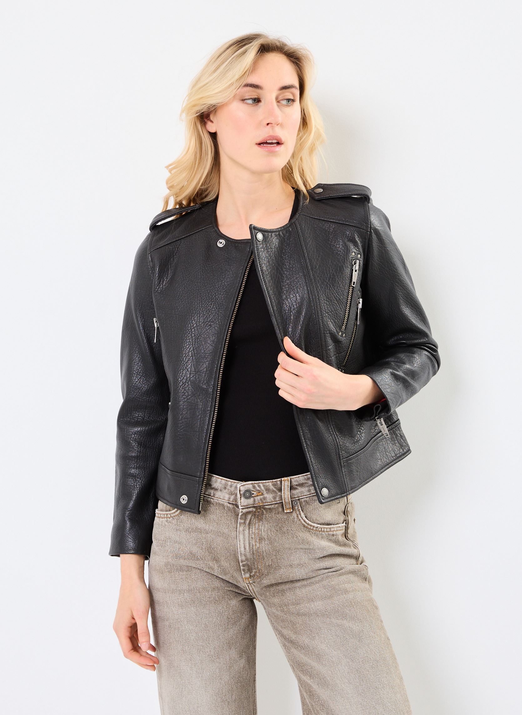 Vêtements The Kooples FCUI30002K pour Accessoires