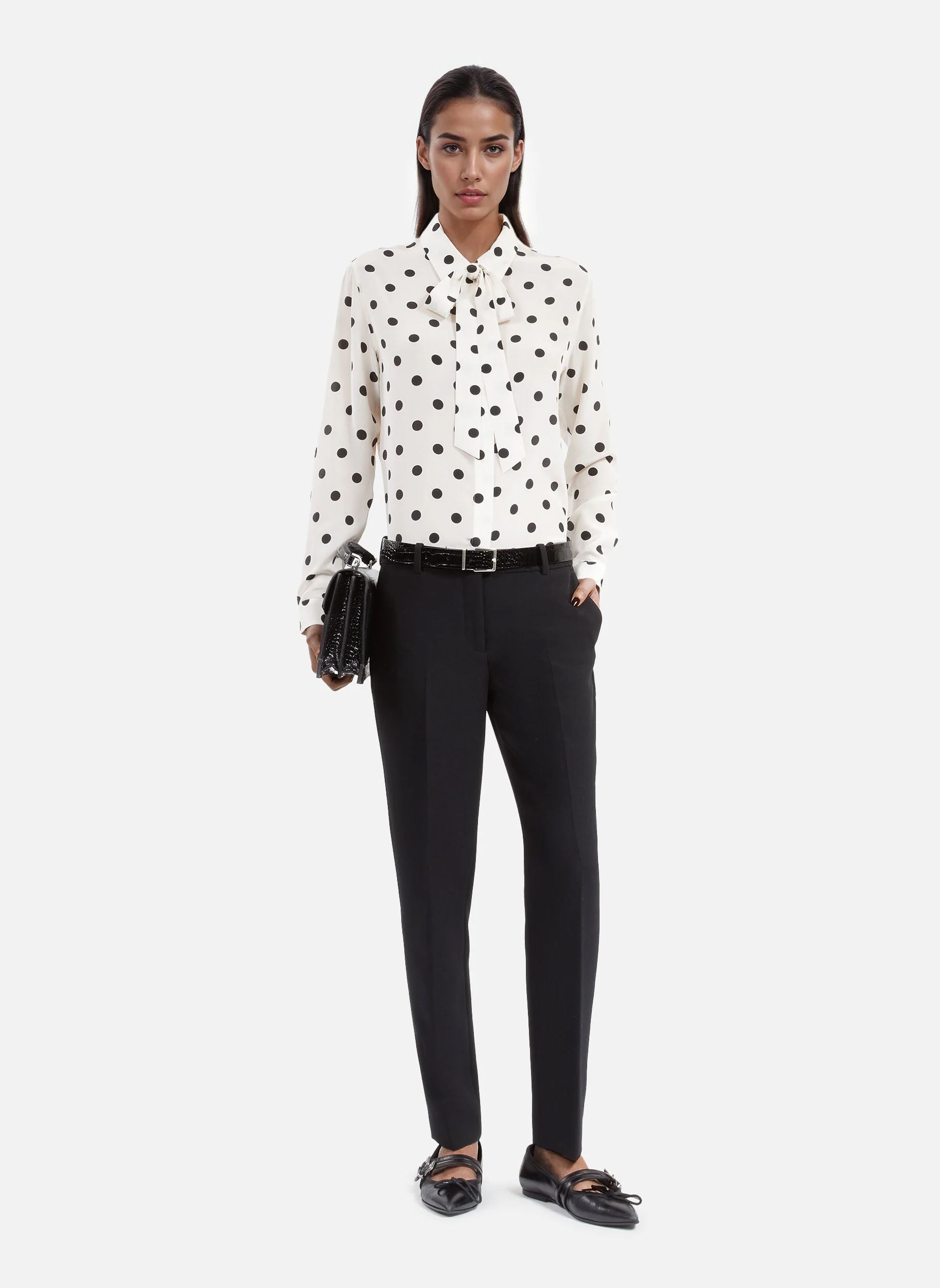 Chemises manches longues FCCL30003K femme blanc The Kooples Chemises manches longues FCCL30003K femme blanc WHI09