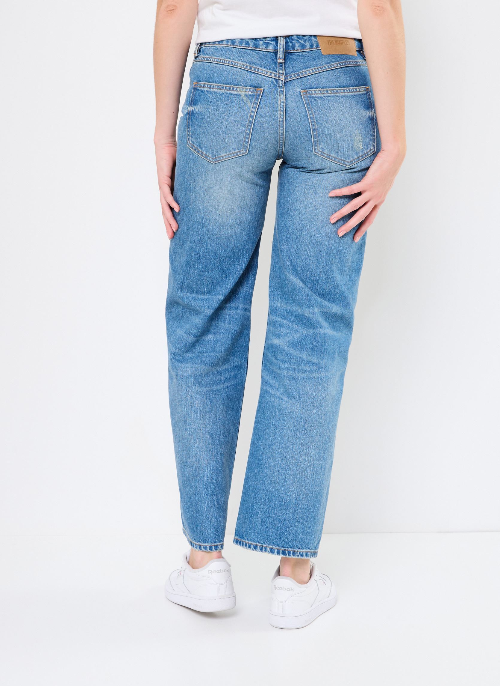 Jeans droit FJEA30003J femme bleu The Kooples Jeans droit FJEA30003J femme bleu BLU32