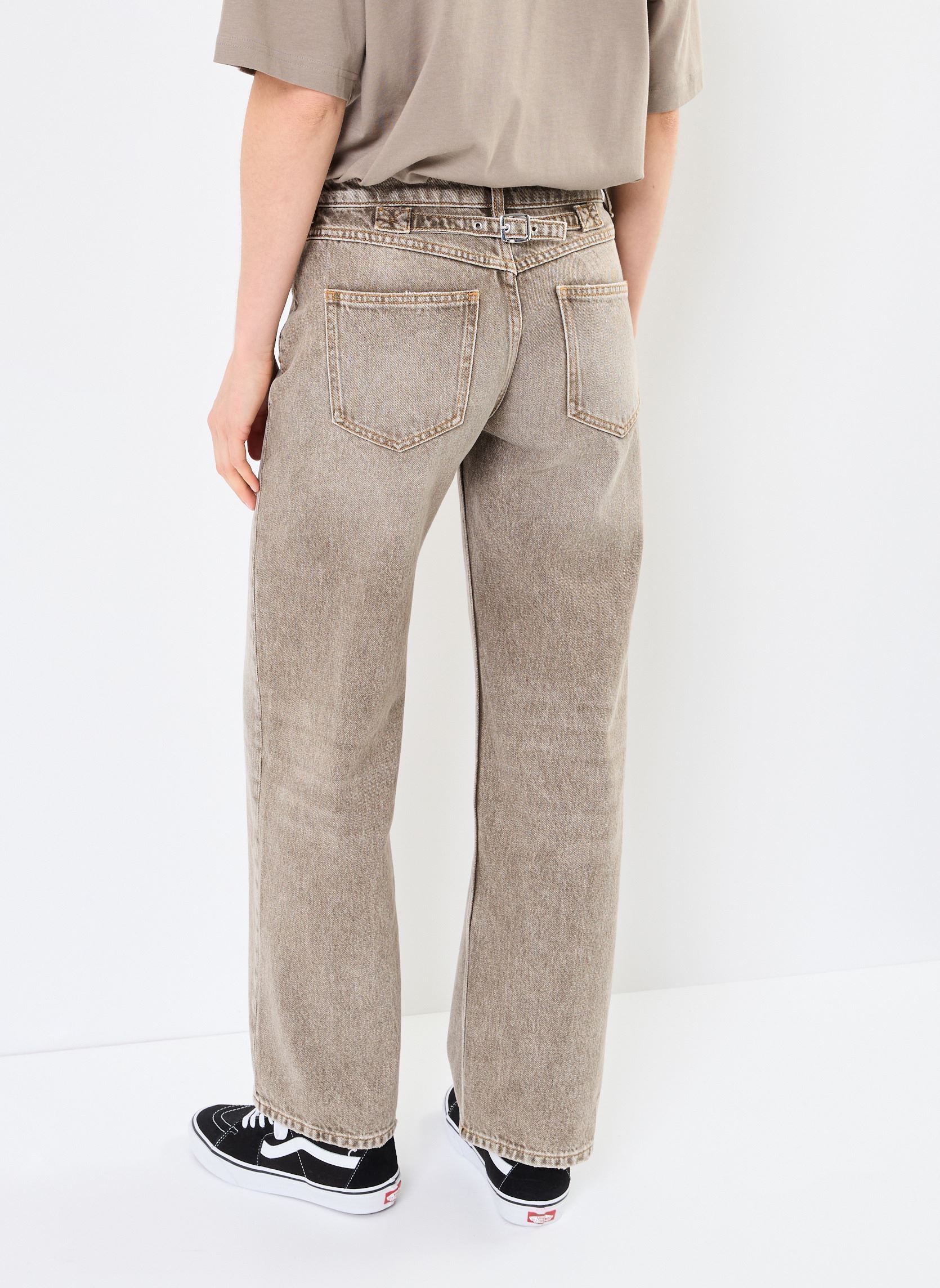 Straight Fit Jeans FJEA30007J damen grau The Kooples Straight Fit Jeans FJEA30007J damen grau OLI01