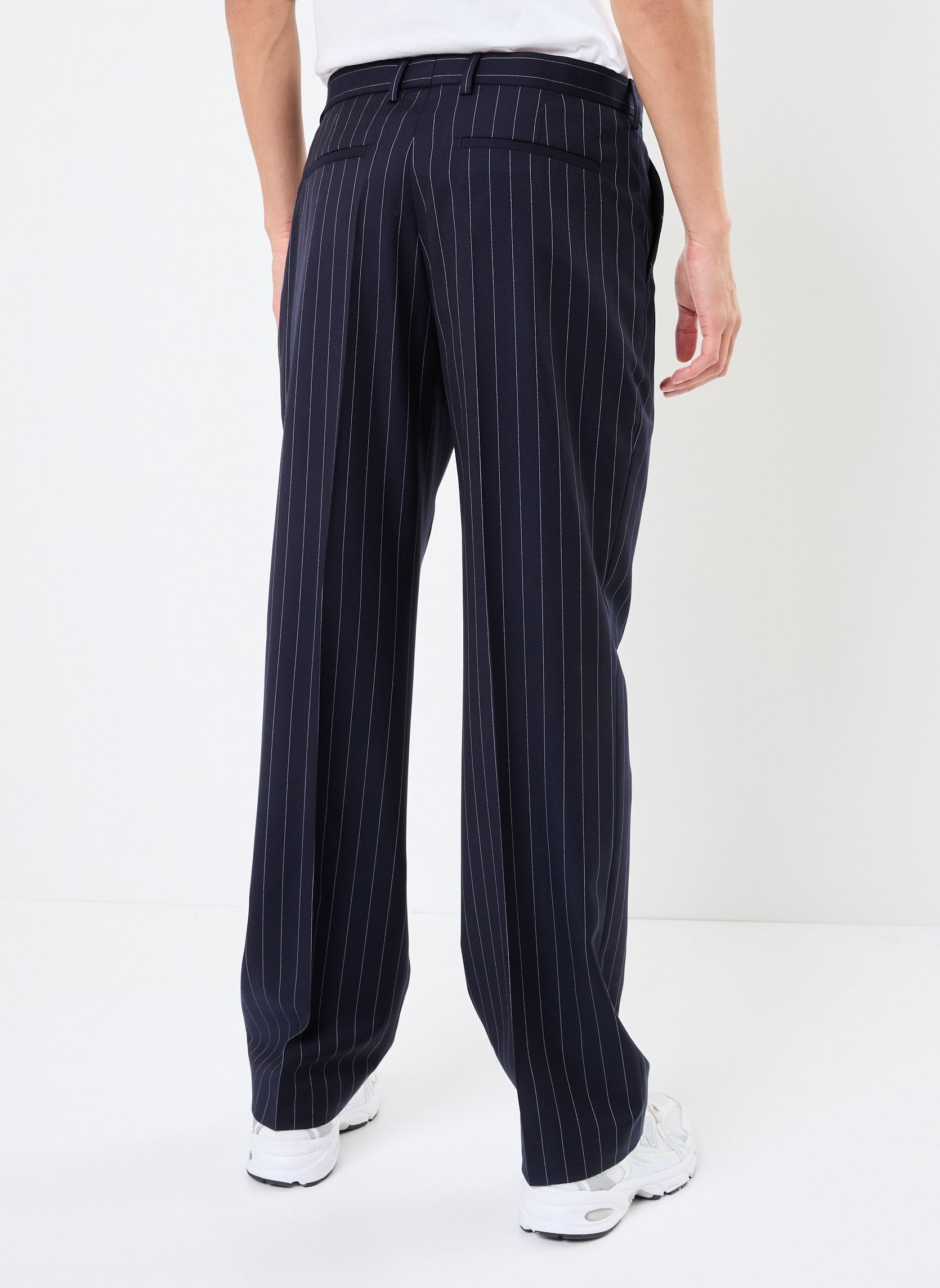 Pantaloni da abito HPAN30016K uomo blu The Kooples Pantaloni da abito HPAN30016K uomo blu NAV03
