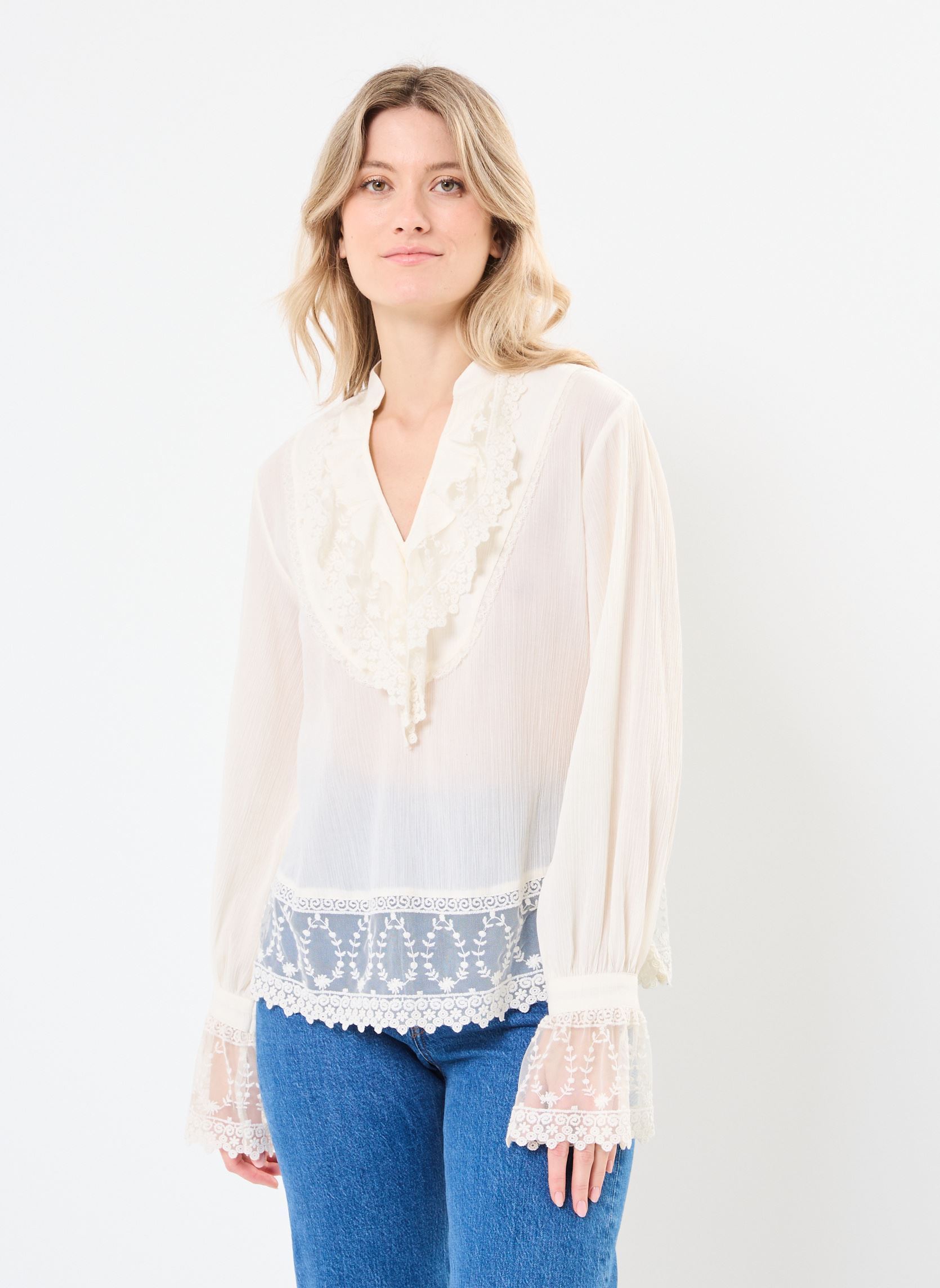 Vêtements The Kooples FTOP30019K pour Accessoires