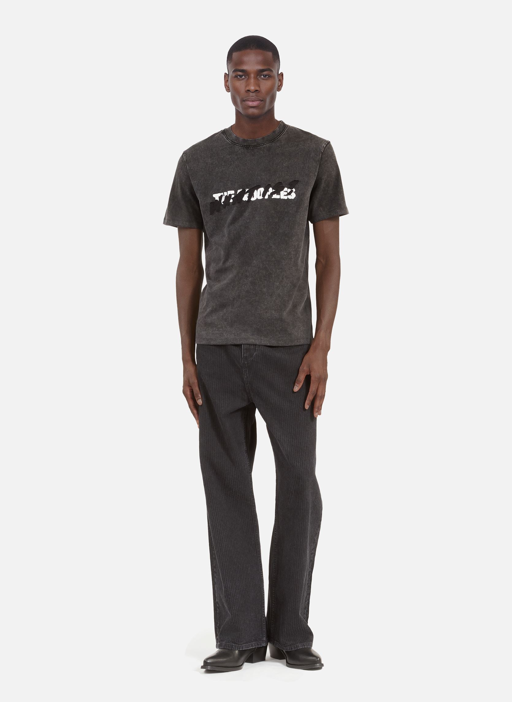Tee-shirts manches courtes HTSC30038K homme noir The Kooples Tee-shirts manches courtes HTSC30038K homme noir BLA55