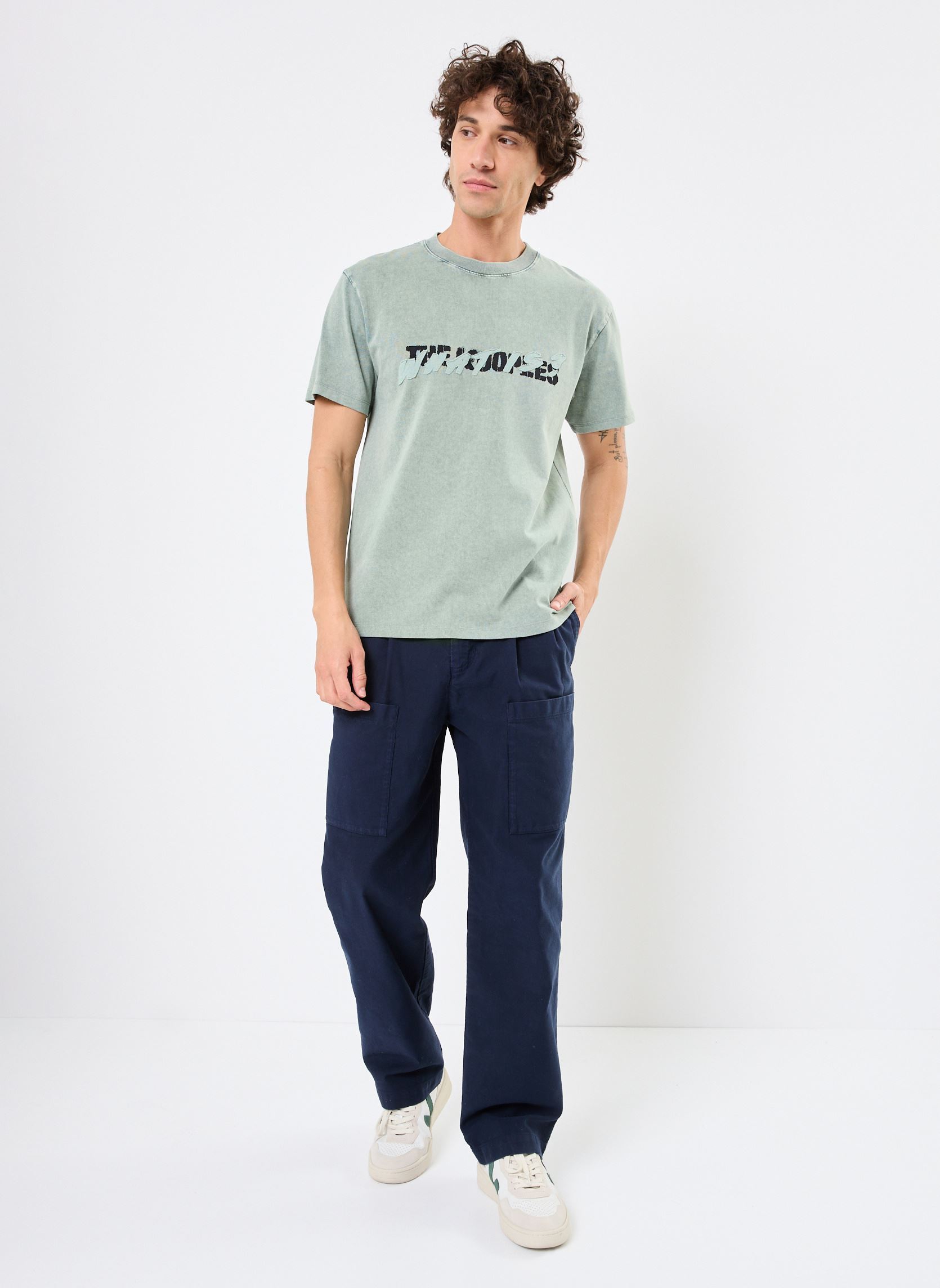 Tee-shirts HTSC30038K homme bleu The Kooples Tee-shirts HTSC30038K homme bleu BLU66