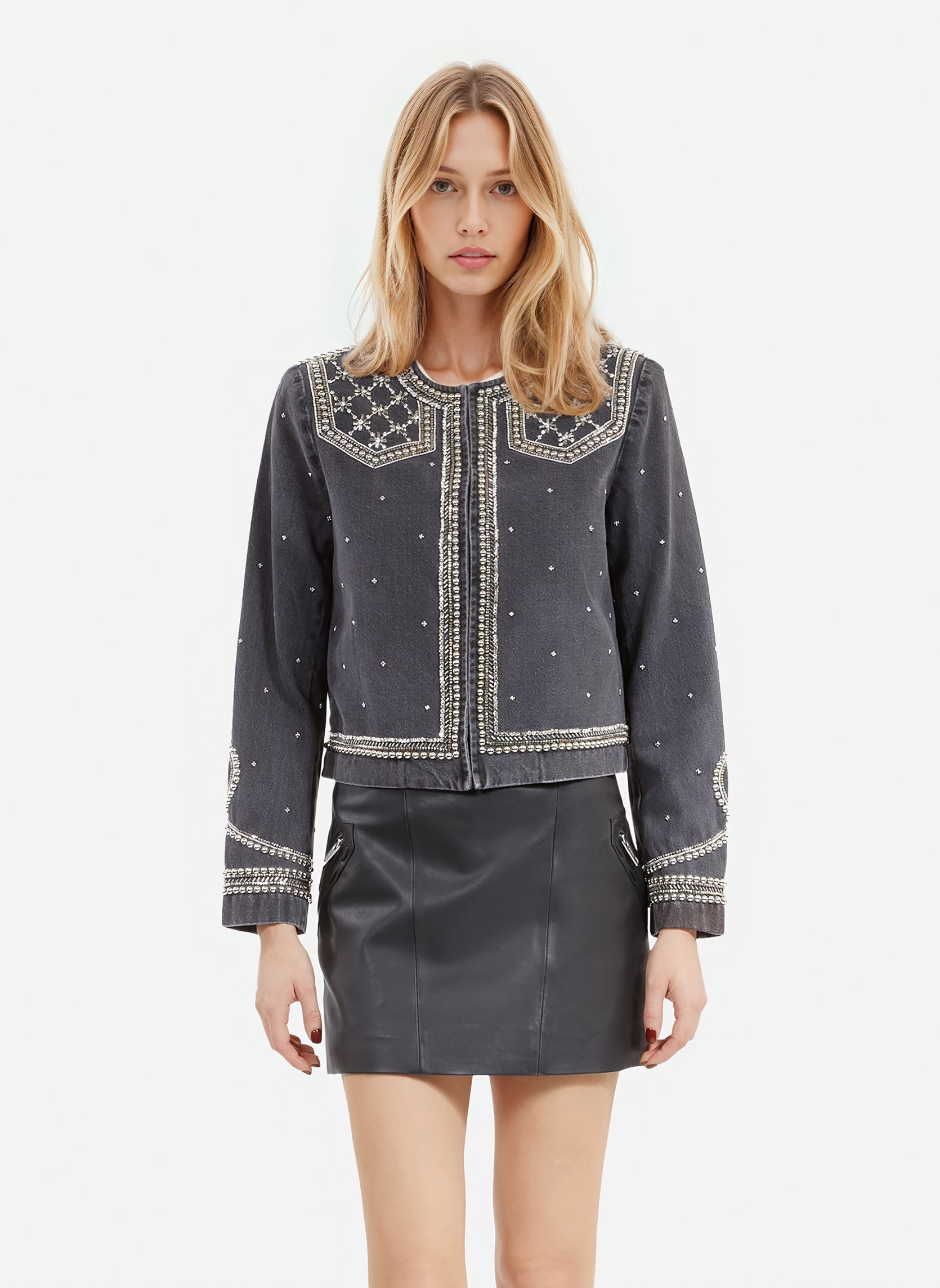 Vêtements The Kooples FBLO30007K pour Accessoires