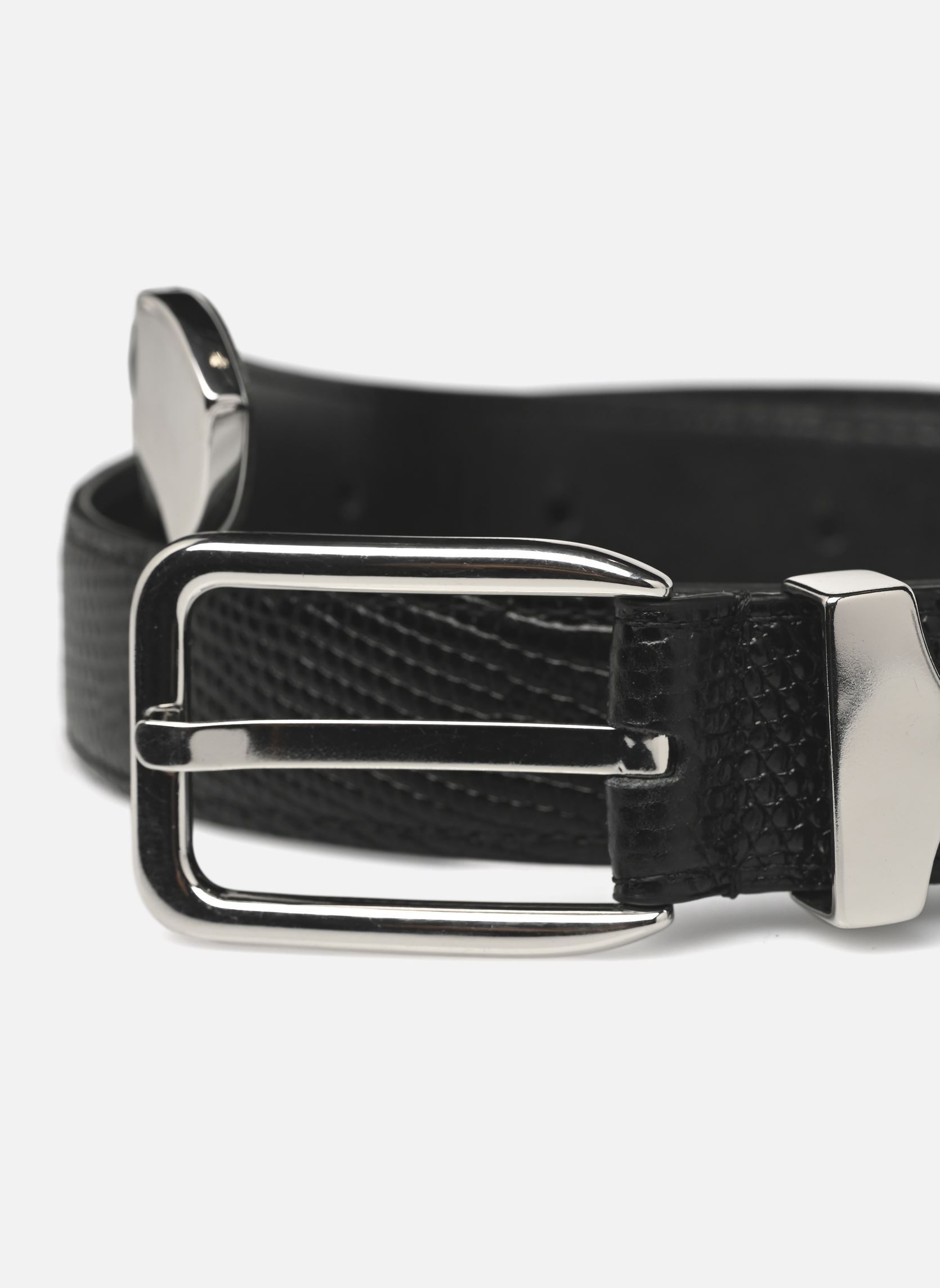 Gürtel AHCE30001K herren schwarz The Kooples Gürtel AHCE30001K herren schwarz BLA01