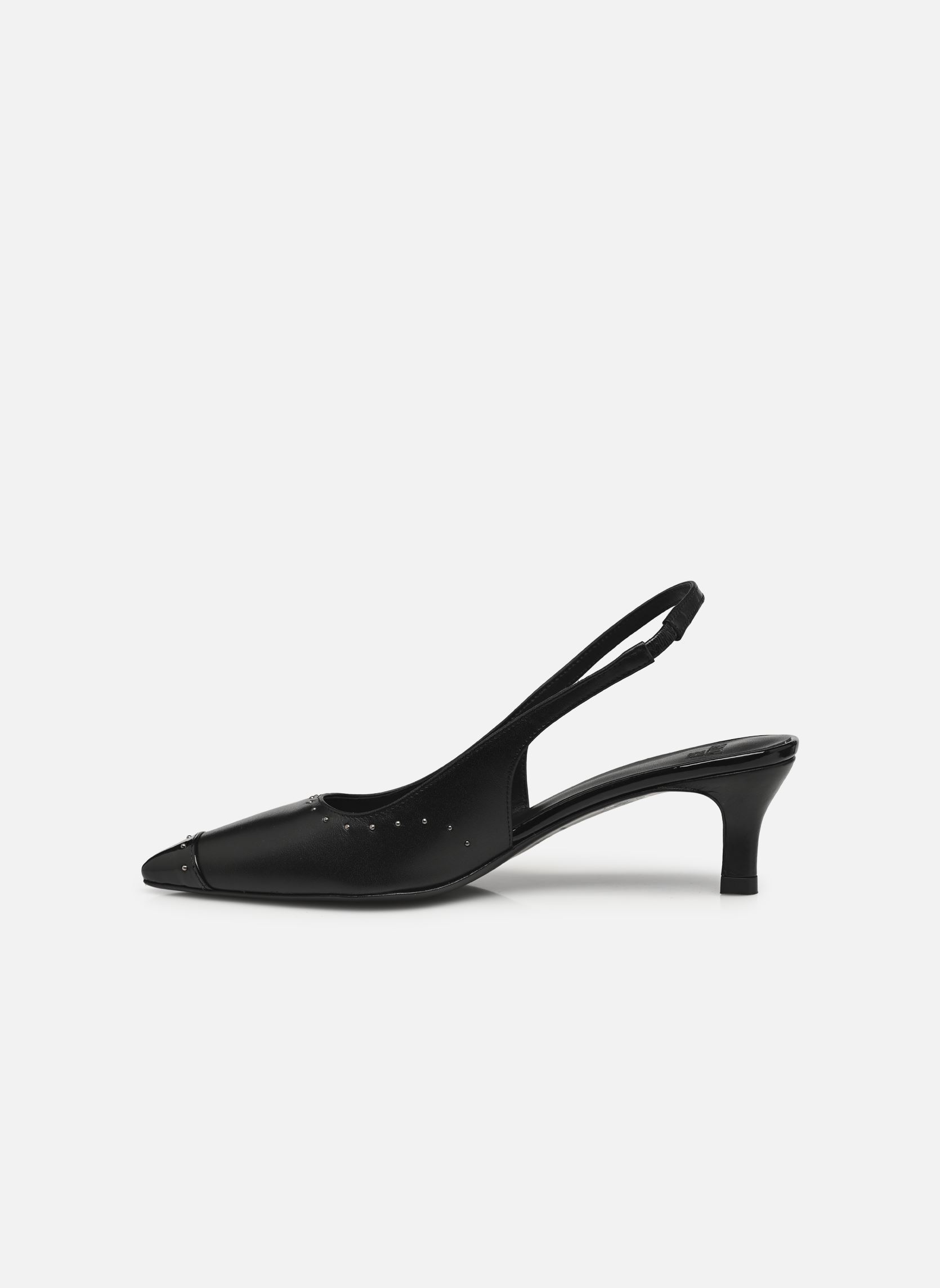 Pumps mit Riemchen AFCH27045K damen schwarz The Kooples Pumps mit Riemchen AFCH27045K damen schwarz BLA01