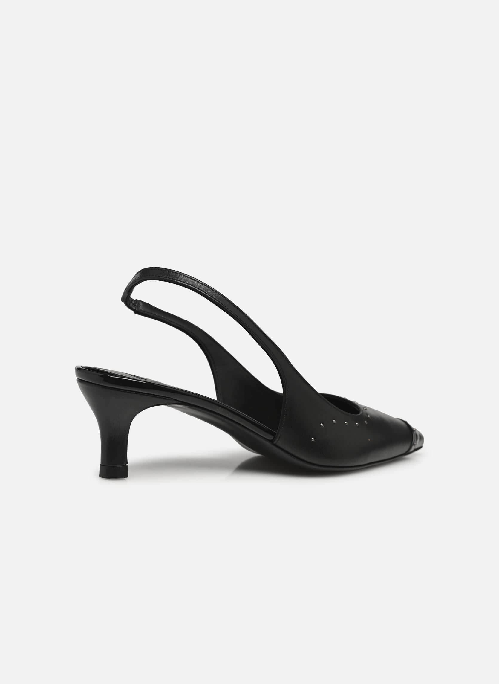 Pumps mit Riemchen AFCH27045K damen schwarz The Kooples Pumps mit Riemchen AFCH27045K damen schwarz BLA01