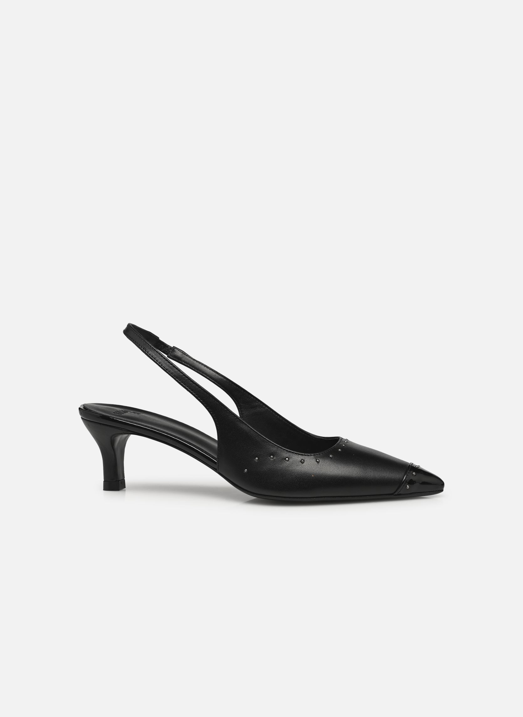 Pumps mit Riemchen AFCH27045K damen schwarz The Kooples Pumps mit Riemchen AFCH27045K damen schwarz BLA01