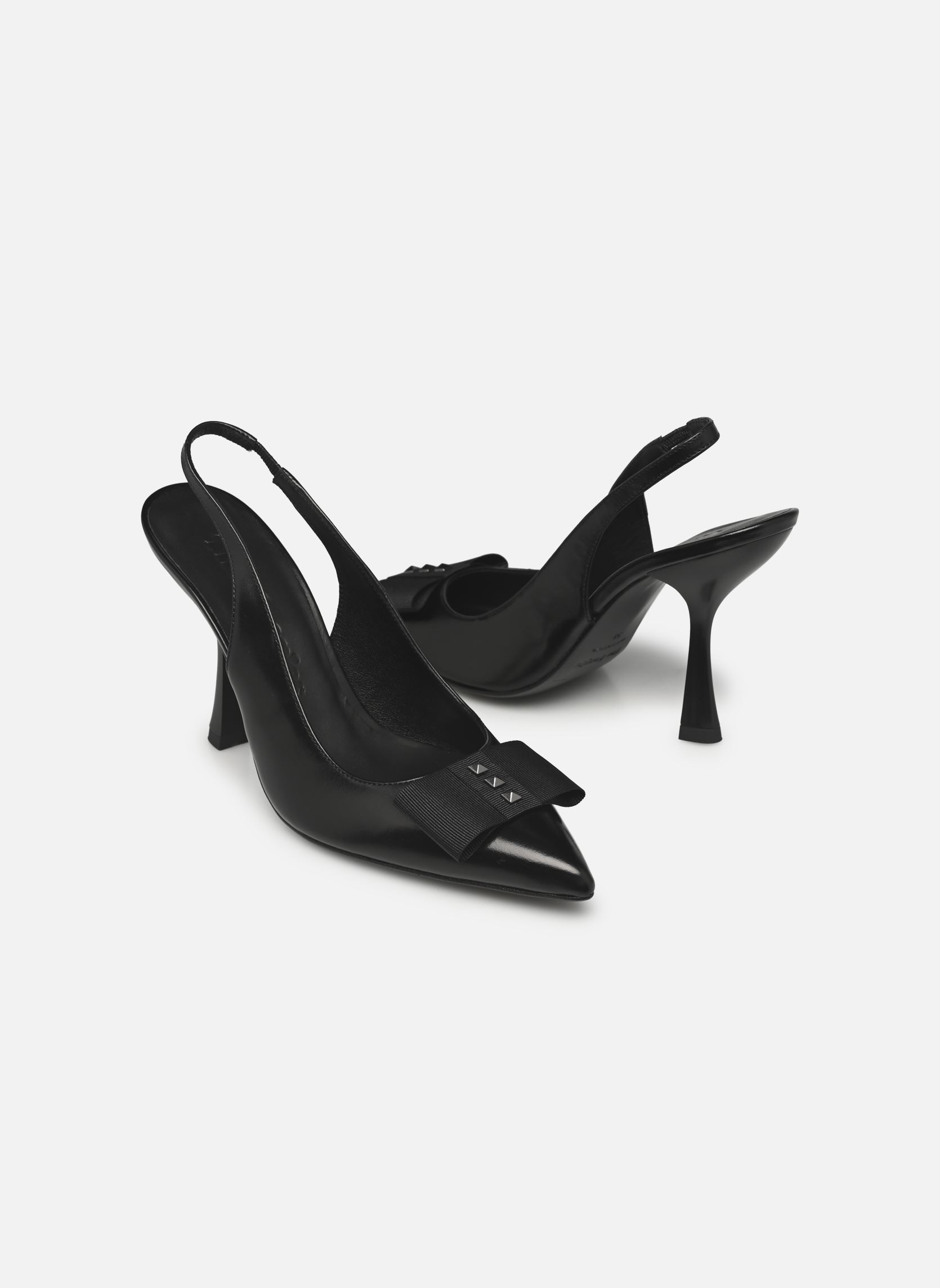 Pumps mit Riemchen AFCH29007K damen schwarz The Kooples Pumps mit Riemchen AFCH29007K damen schwarz BLA01