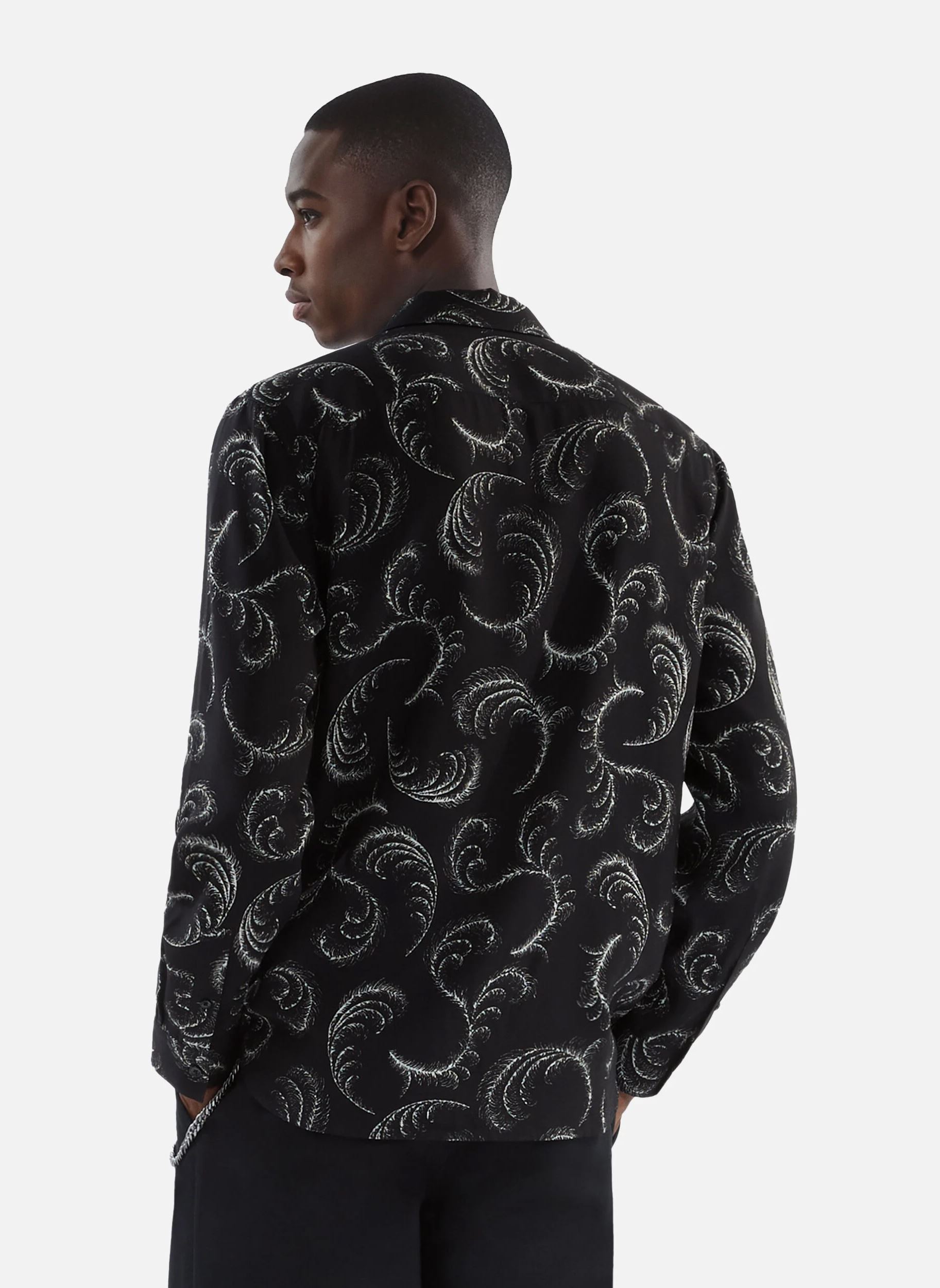Chemises HCCL30019K homme noir The Kooples Chemises HCCL30019K homme noir BLA09