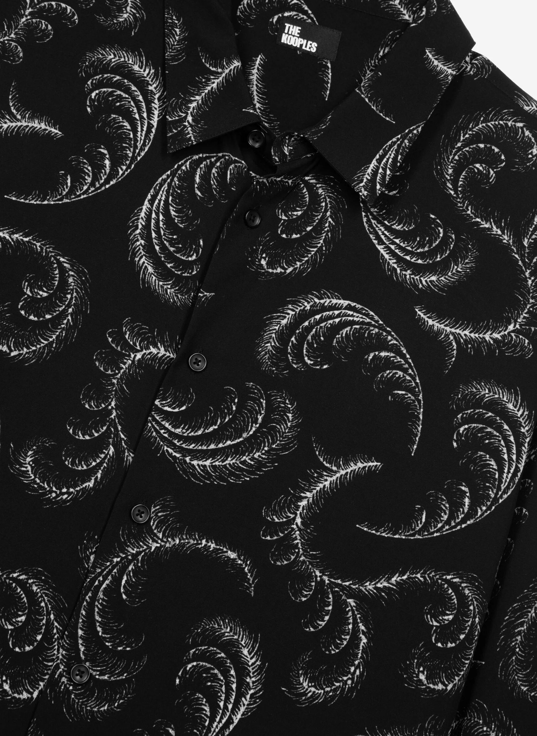 Chemises HCCL30019K homme noir The Kooples Chemises HCCL30019K homme noir BLA09