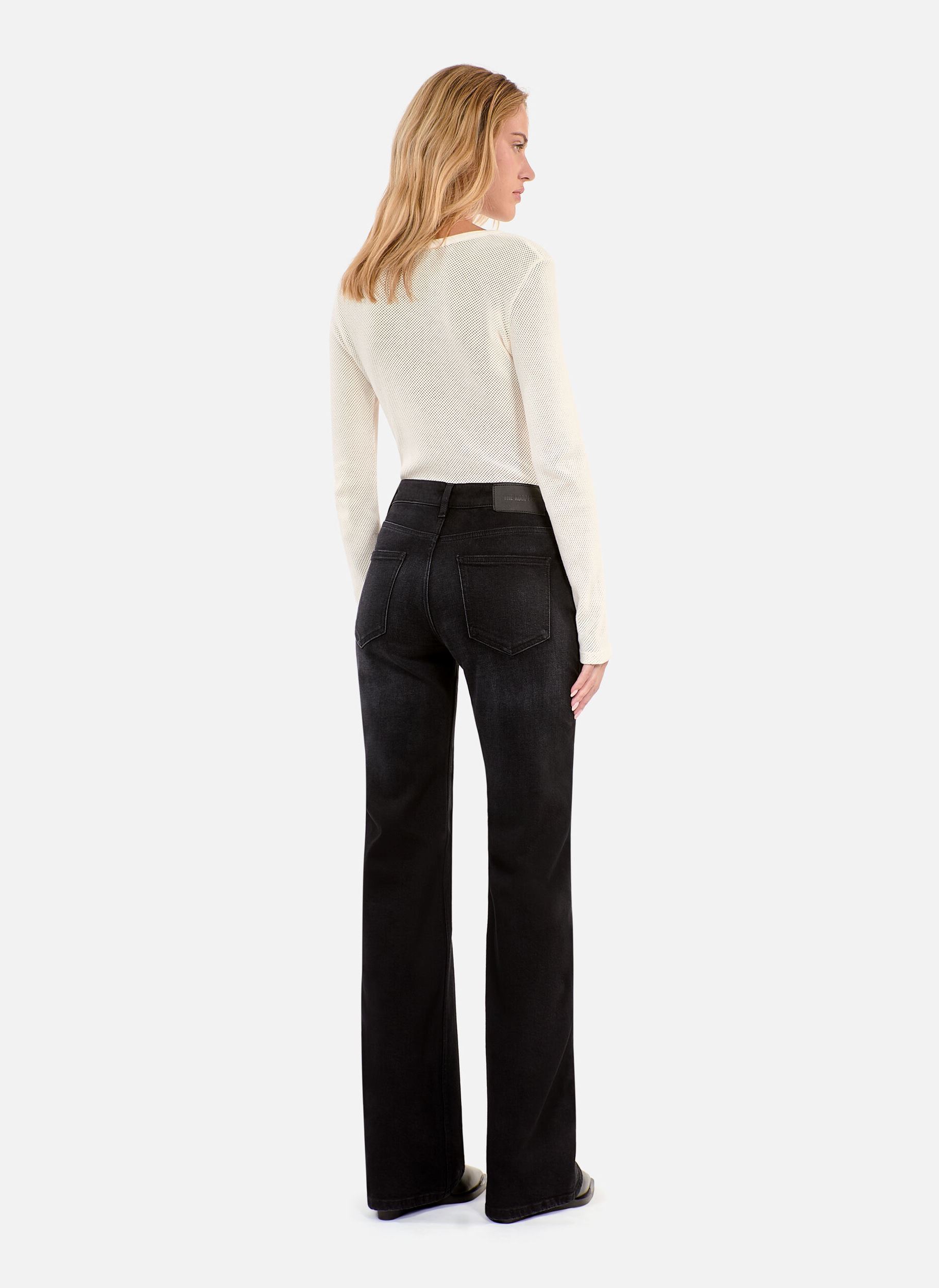 Rechte jeans / Straight Leg Jeans FJEA29034J dames zwart The Kooples Rechte jeans / Straight Leg Jeans FJEA29034J dames zwart BLA55