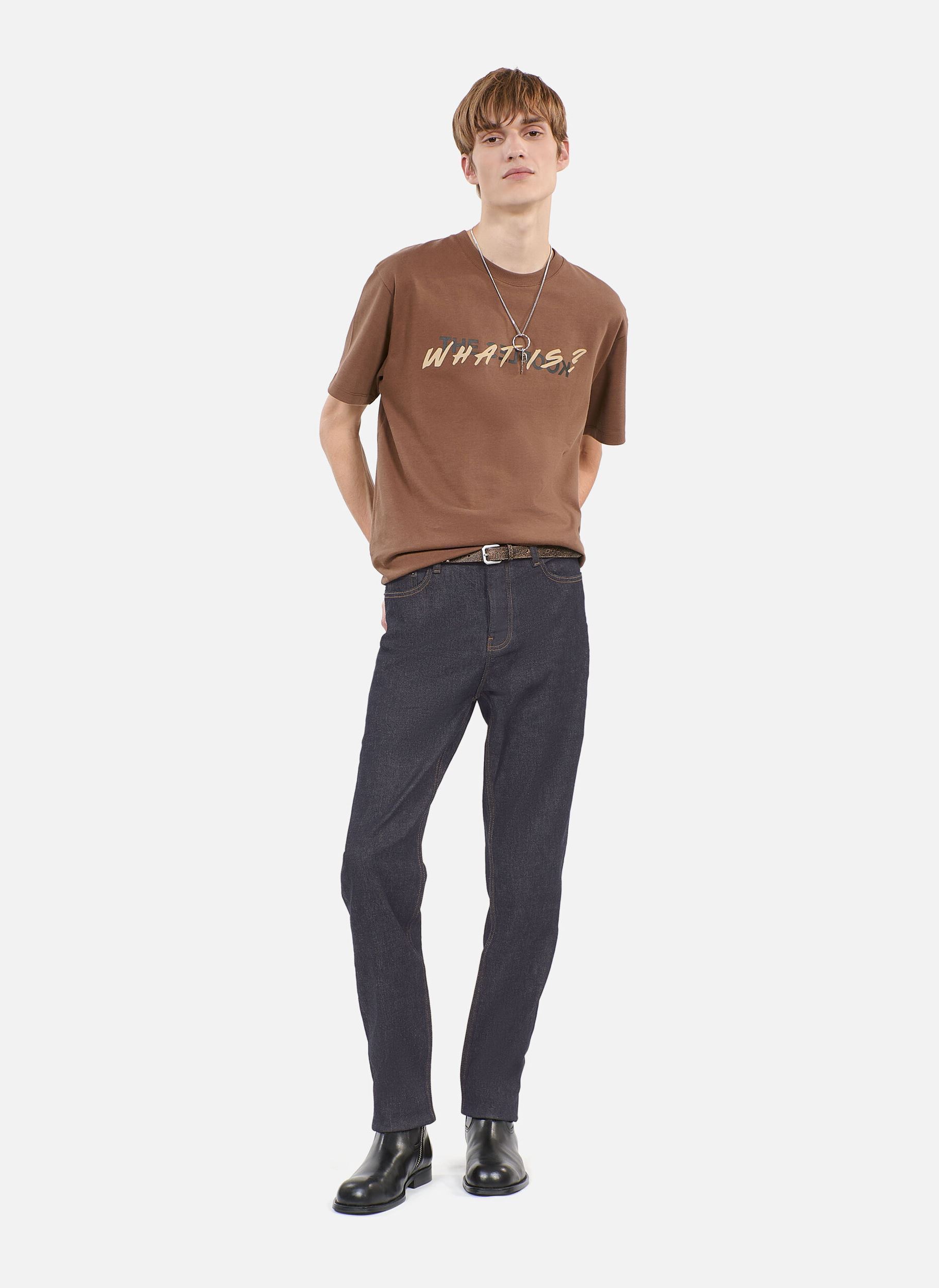 Jeans slim et skinny HJEA29017J homme bleu The Kooples Jeans slim et skinny HJEA29017J homme bleu BLU17