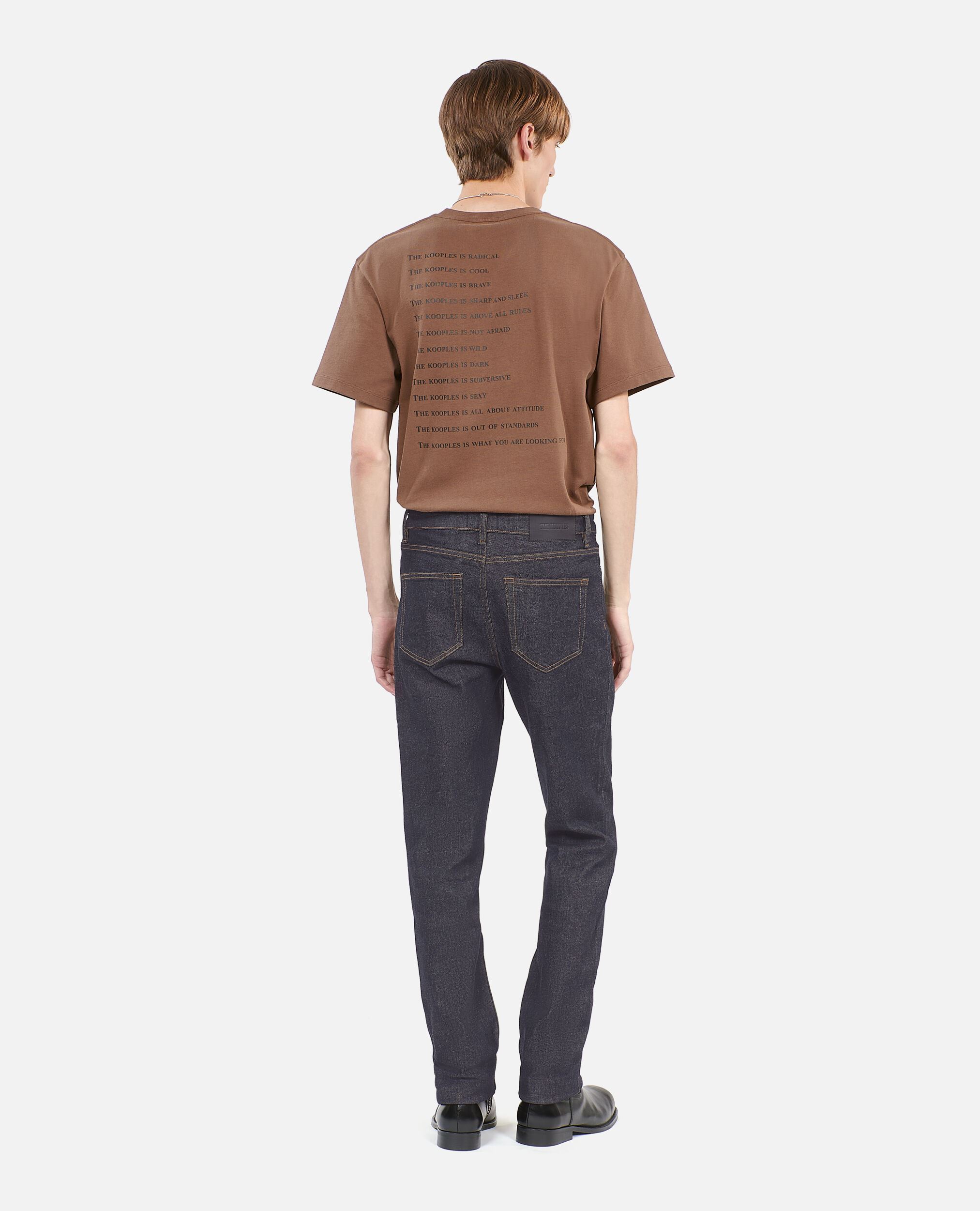 Jeans slim et skinny HJEA29017J homme bleu The Kooples Jeans slim et skinny HJEA29017J homme bleu BLU17