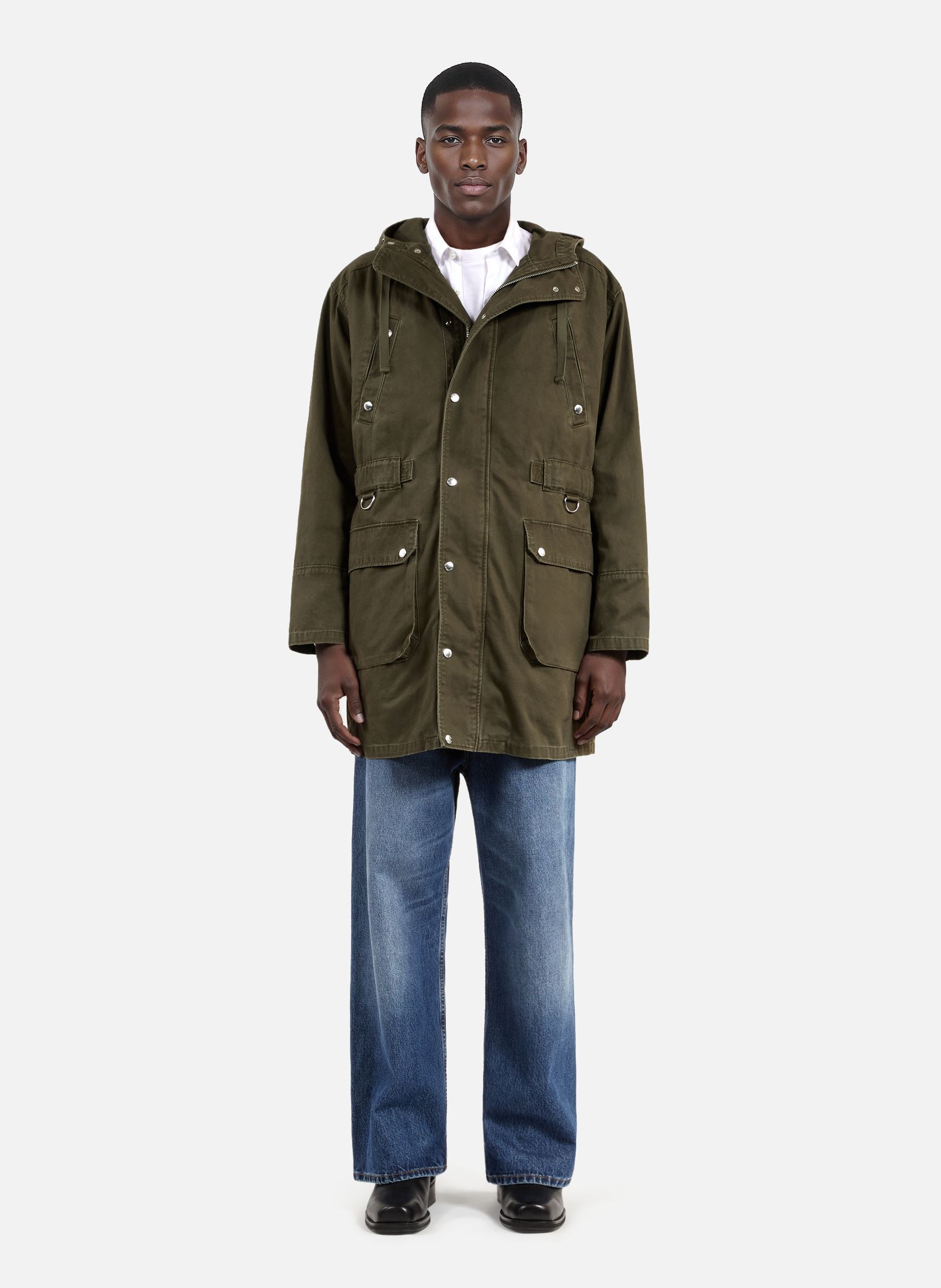 Parkas HPAR30010K herren grün The Kooples Parkas HPAR30010K herren grün KAK01