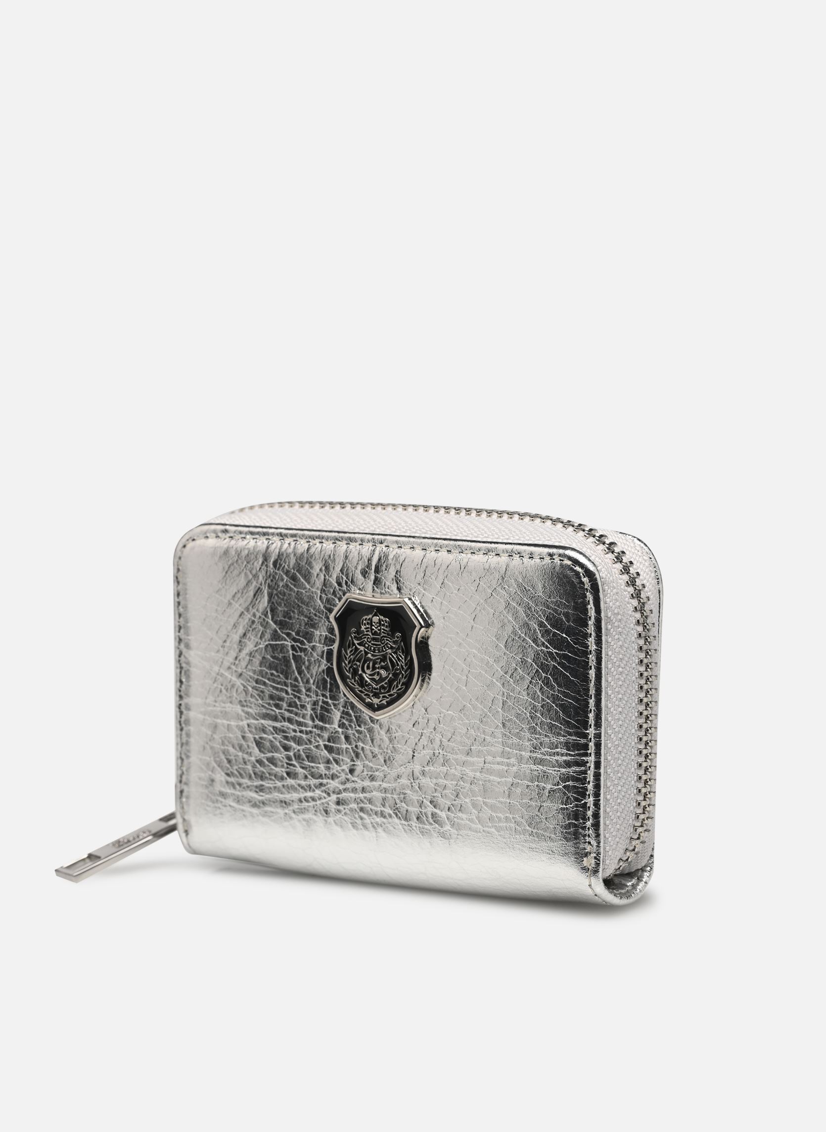 Porte-monnaies AFPM30002K femme argent The Kooples Porte-monnaies AFPM30002K femme argent SIL06