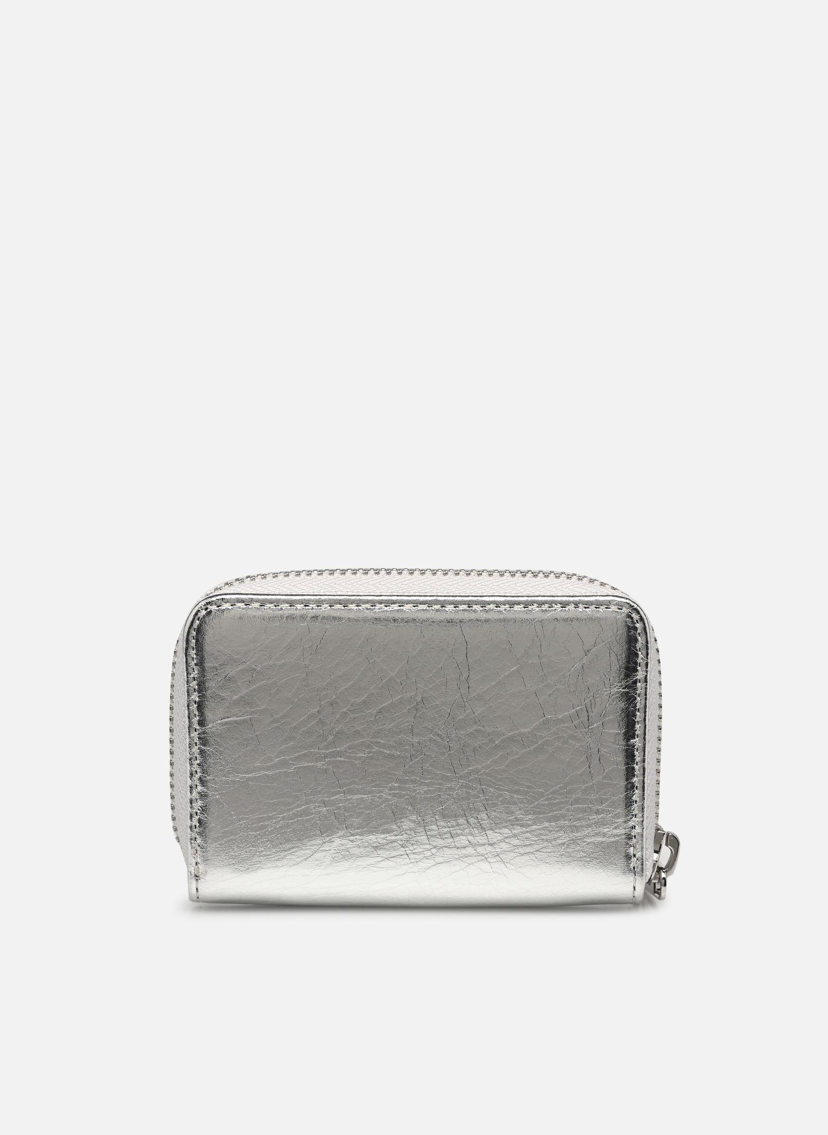 Porte-monnaies AFPM30002K femme argent The Kooples Porte-monnaies AFPM30002K femme argent SIL06