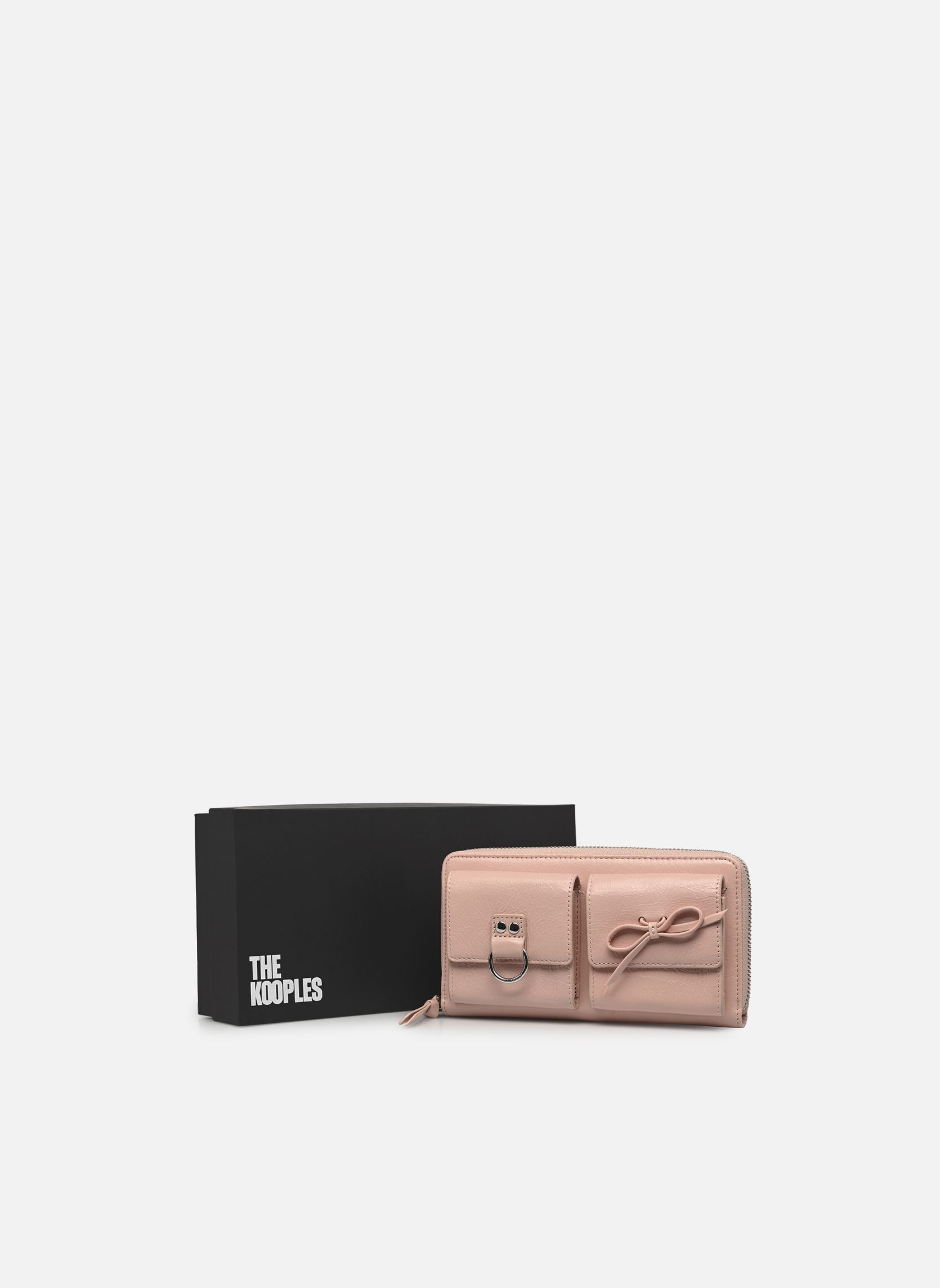Portefeuilles AFPM30008K femme rose The Kooples Portefeuilles AFPM30008K femme rose PIN01