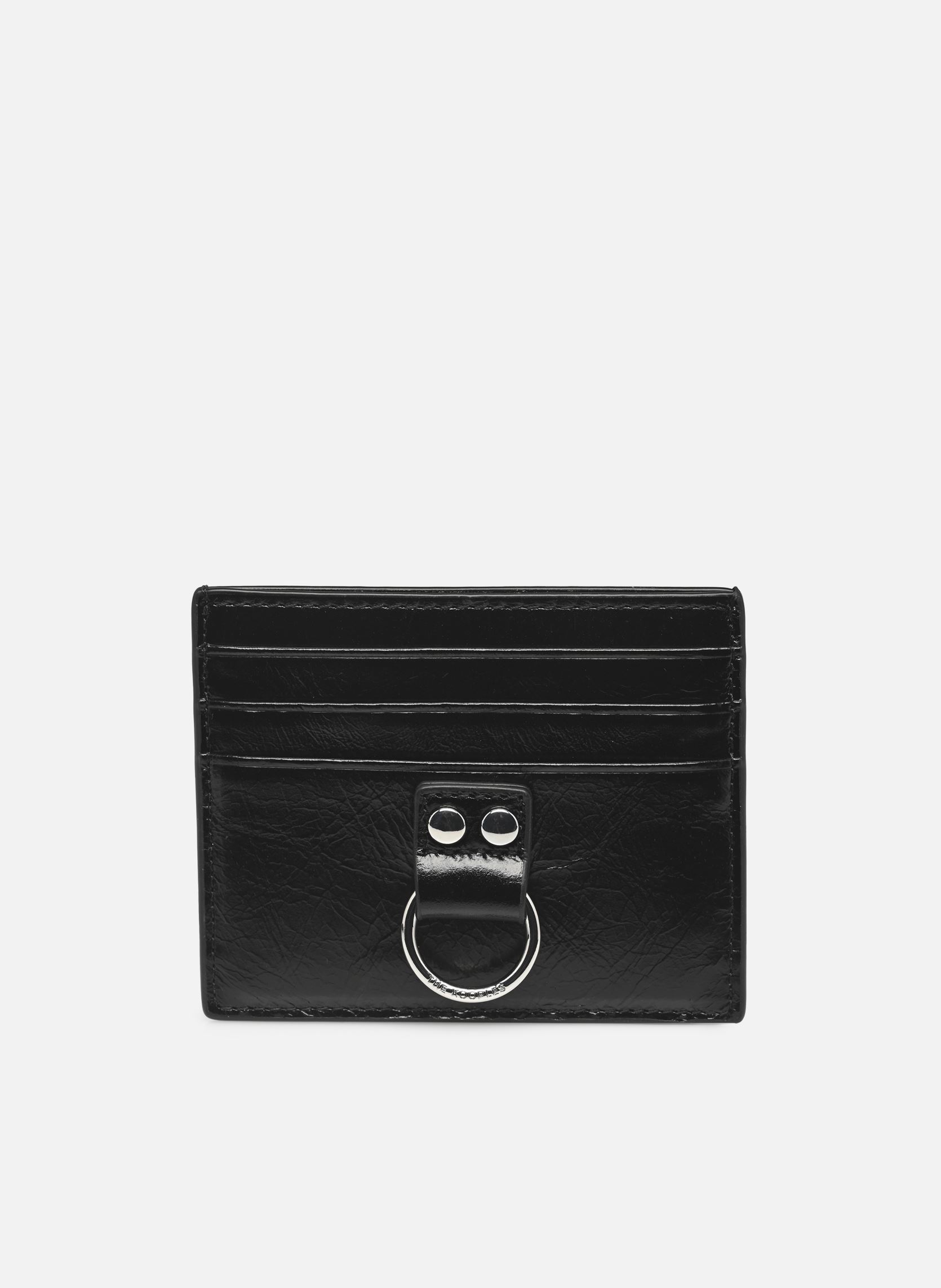 Porte-cartes AFPM30009K femme noir The Kooples Porte-cartes AFPM30009K femme noir BLA01