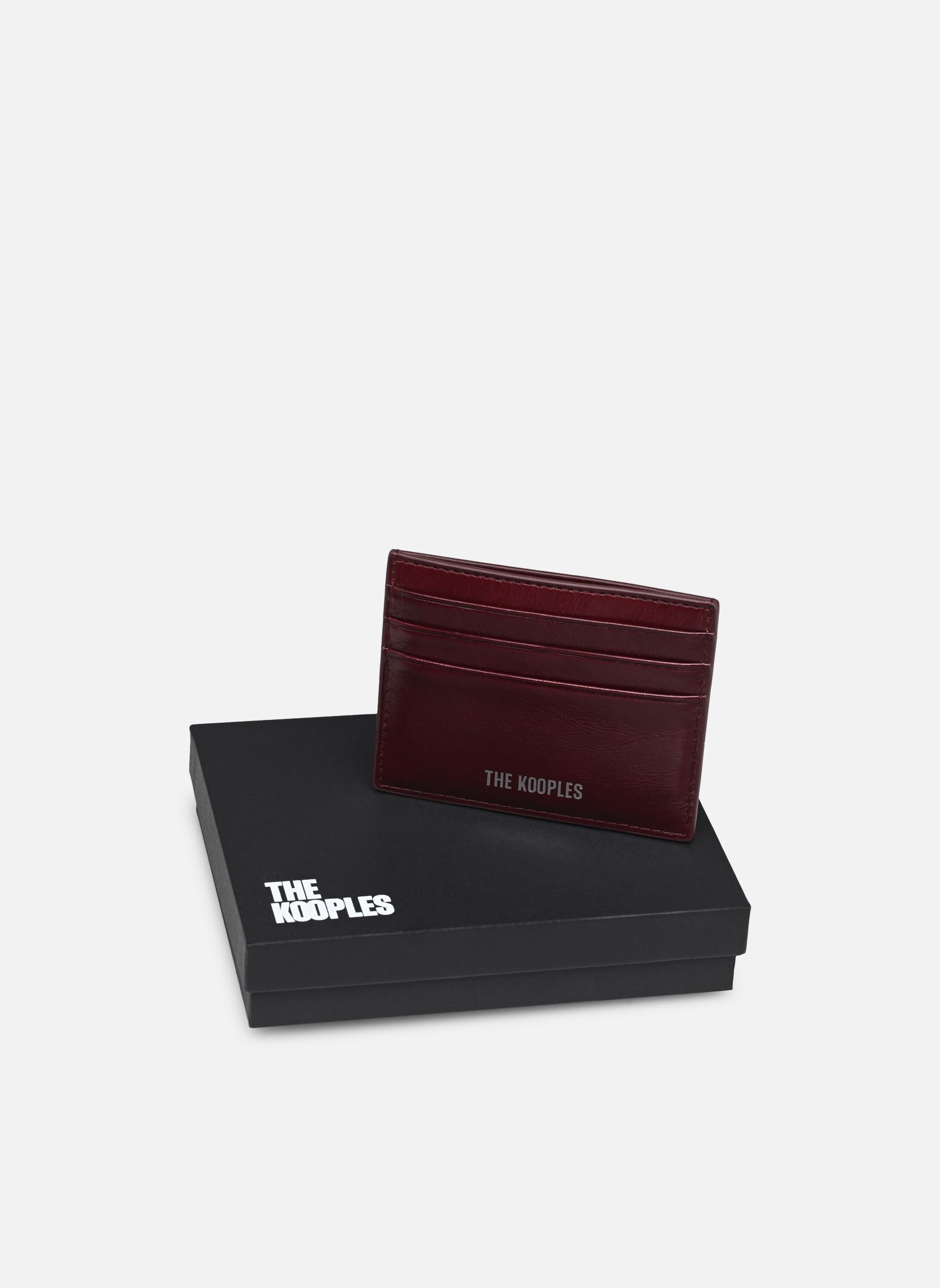 Kaarthouders AFPM30009K dames bordeaux The Kooples Kaarthouders AFPM30009K dames bordeaux RED72