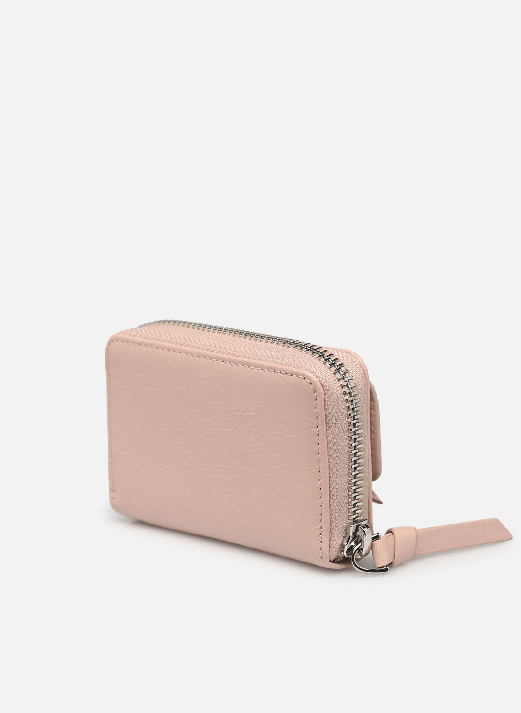 Porte-monnaies AFPM30010K femme rose The Kooples Porte-monnaies AFPM30010K femme rose PIN01
