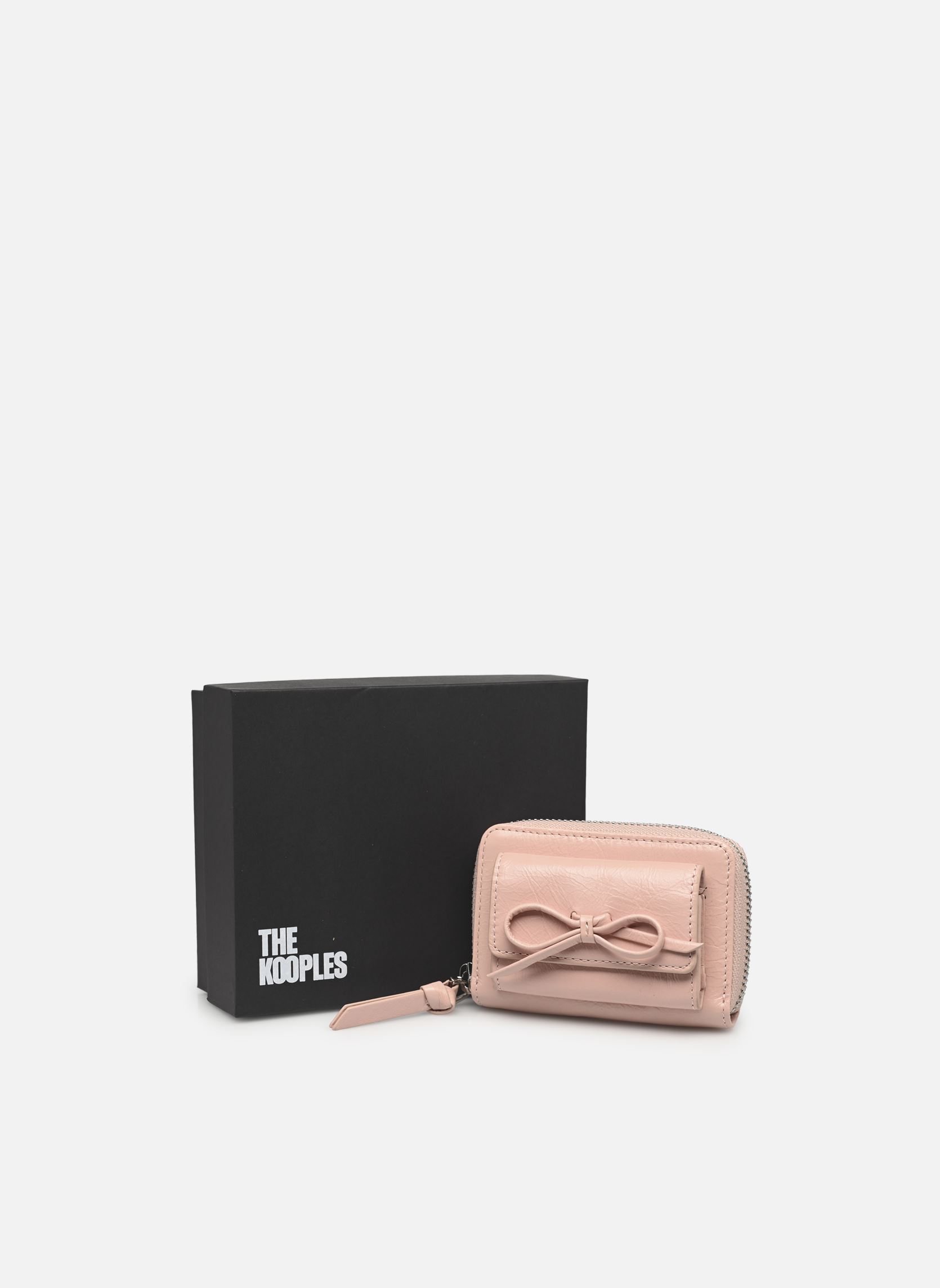 Porte-monnaies AFPM30010K femme rose The Kooples Porte-monnaies AFPM30010K femme rose PIN01