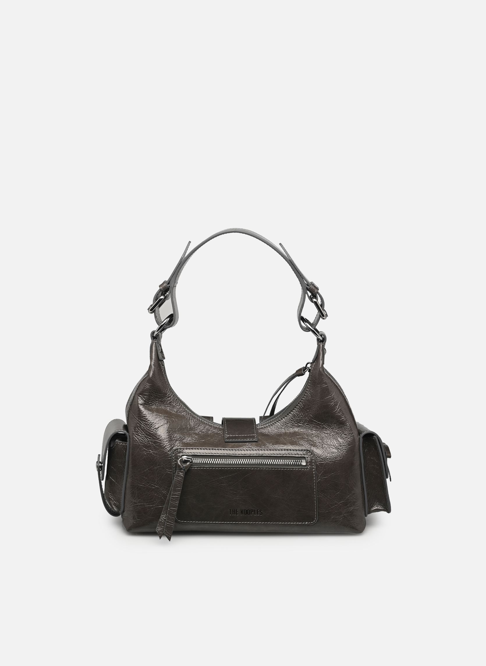Sacs à main AFSAMELIA06 femme gris The Kooples Sacs à main AFSAMELIA06 femme gris GRY01