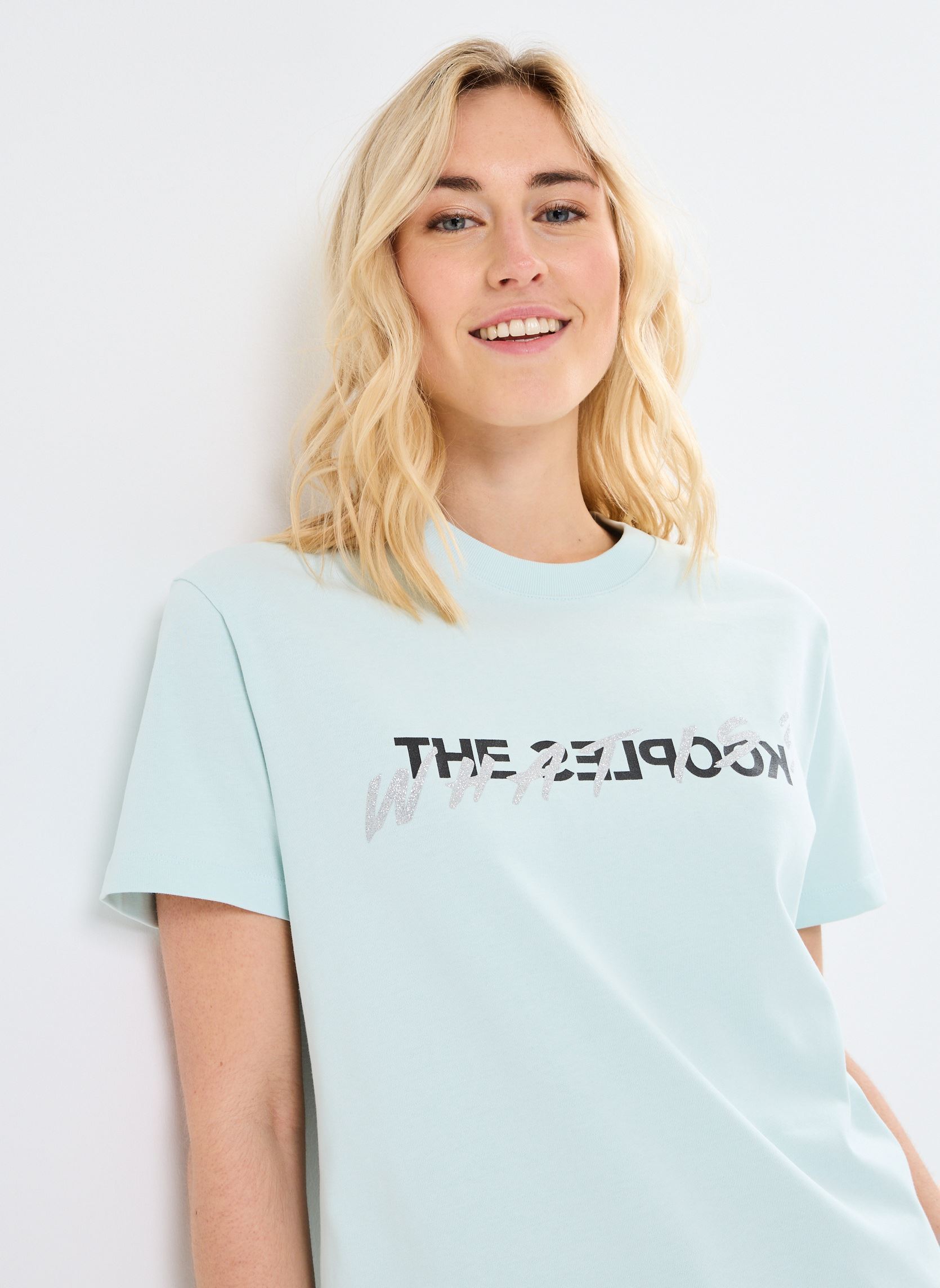Kurzarm-T-Shirts FTSC30062K damen blau The Kooples Kurzarm-T-Shirts FTSC30062K damen blau BLU32