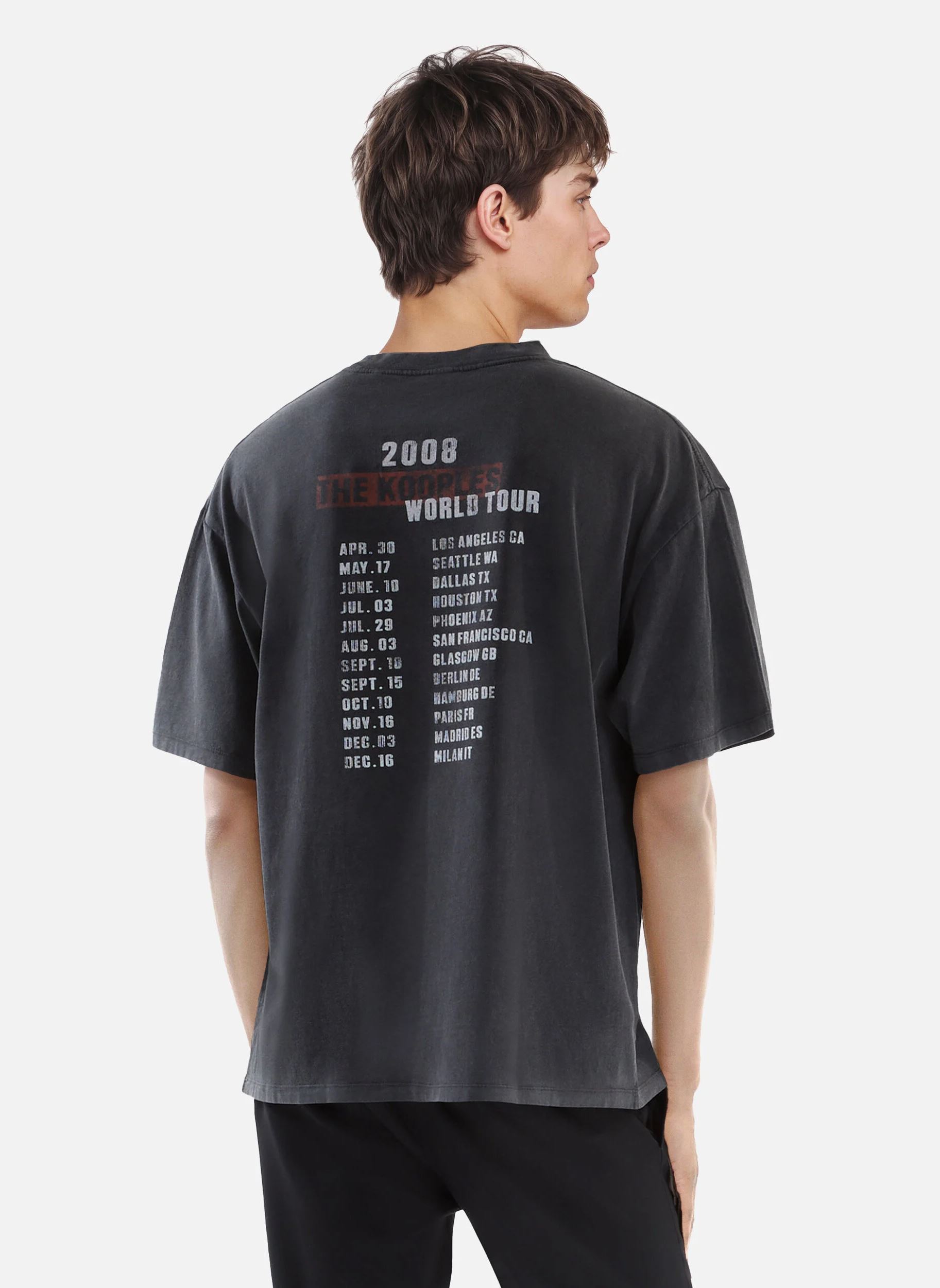 Kurzarm-T-Shirts HTSC30005K herren schwarz The Kooples Kurzarm-T-Shirts HTSC30005K herren schwarz BLA55
