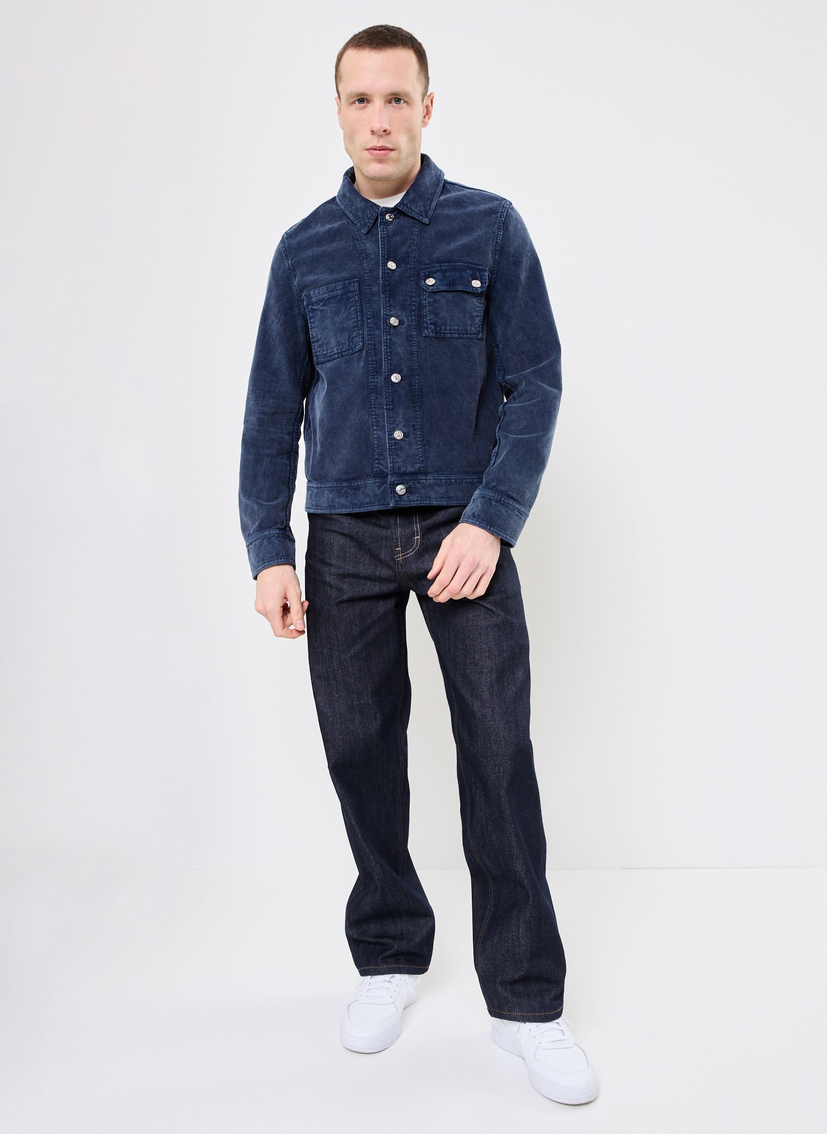 Vestes HBLO30014K homme bleu The Kooples Vestes HBLO30014K homme bleu NAV03
