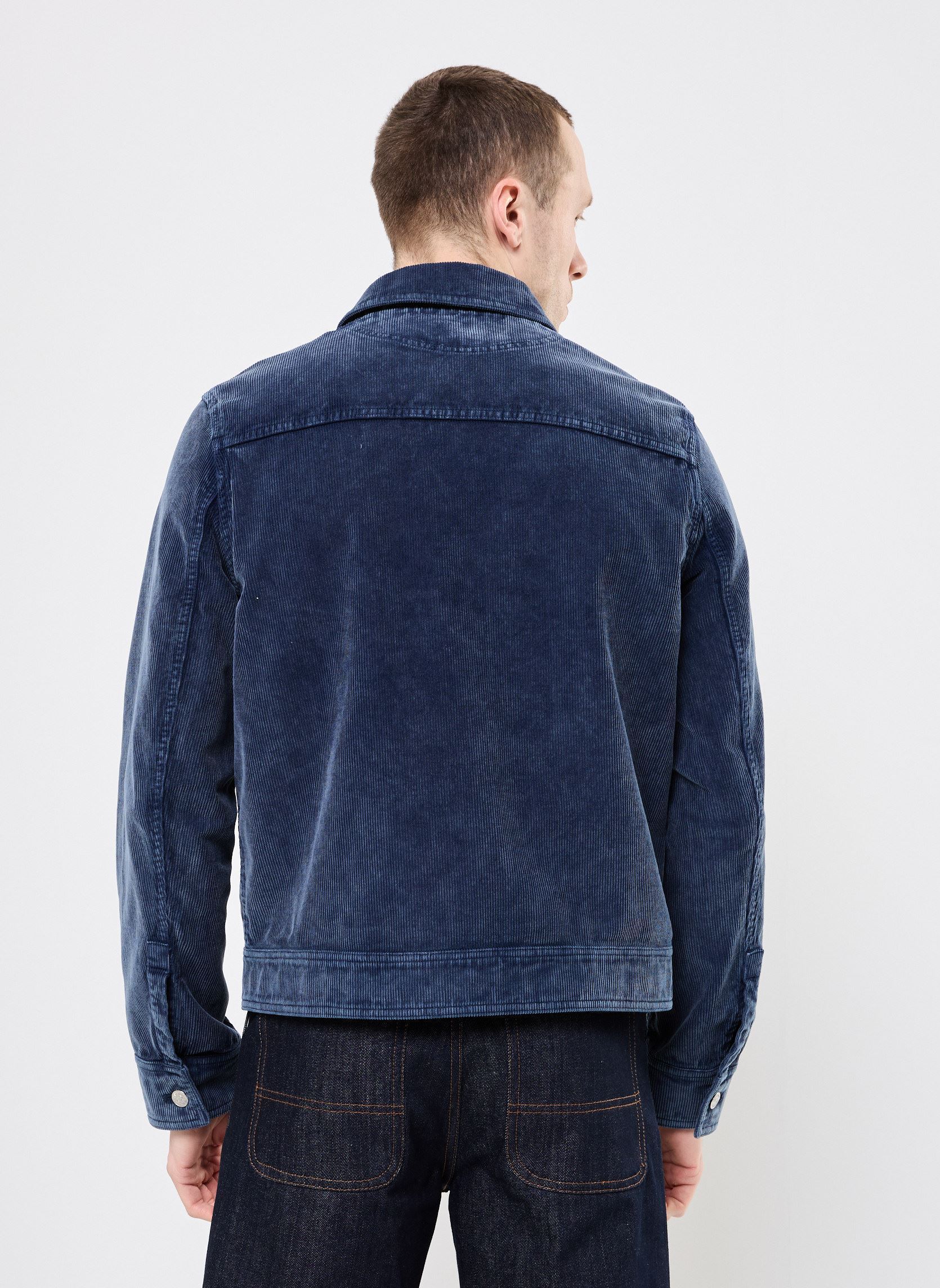 Vestes HBLO30014K homme bleu The Kooples Vestes HBLO30014K homme bleu NAV03