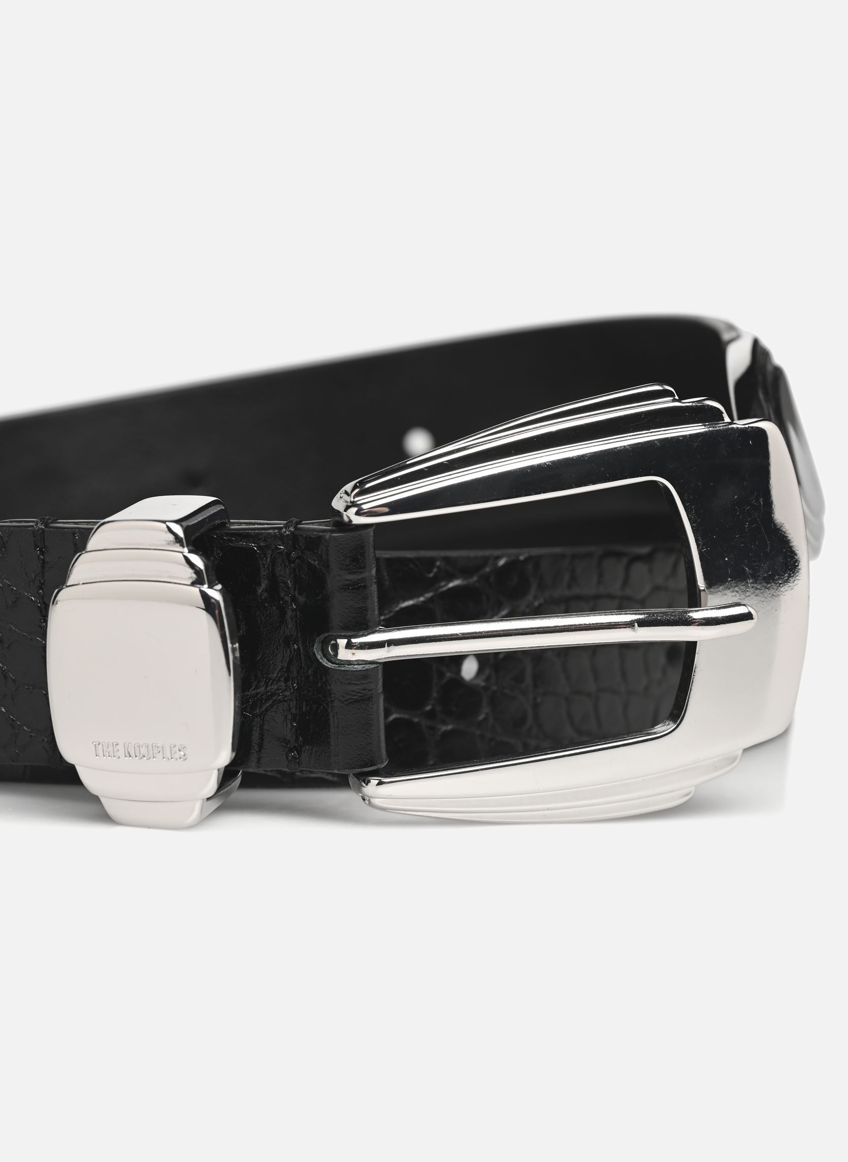 Ceintures AFCE30007K femme noir The Kooples Ceintures AFCE30007K femme noir BLA01