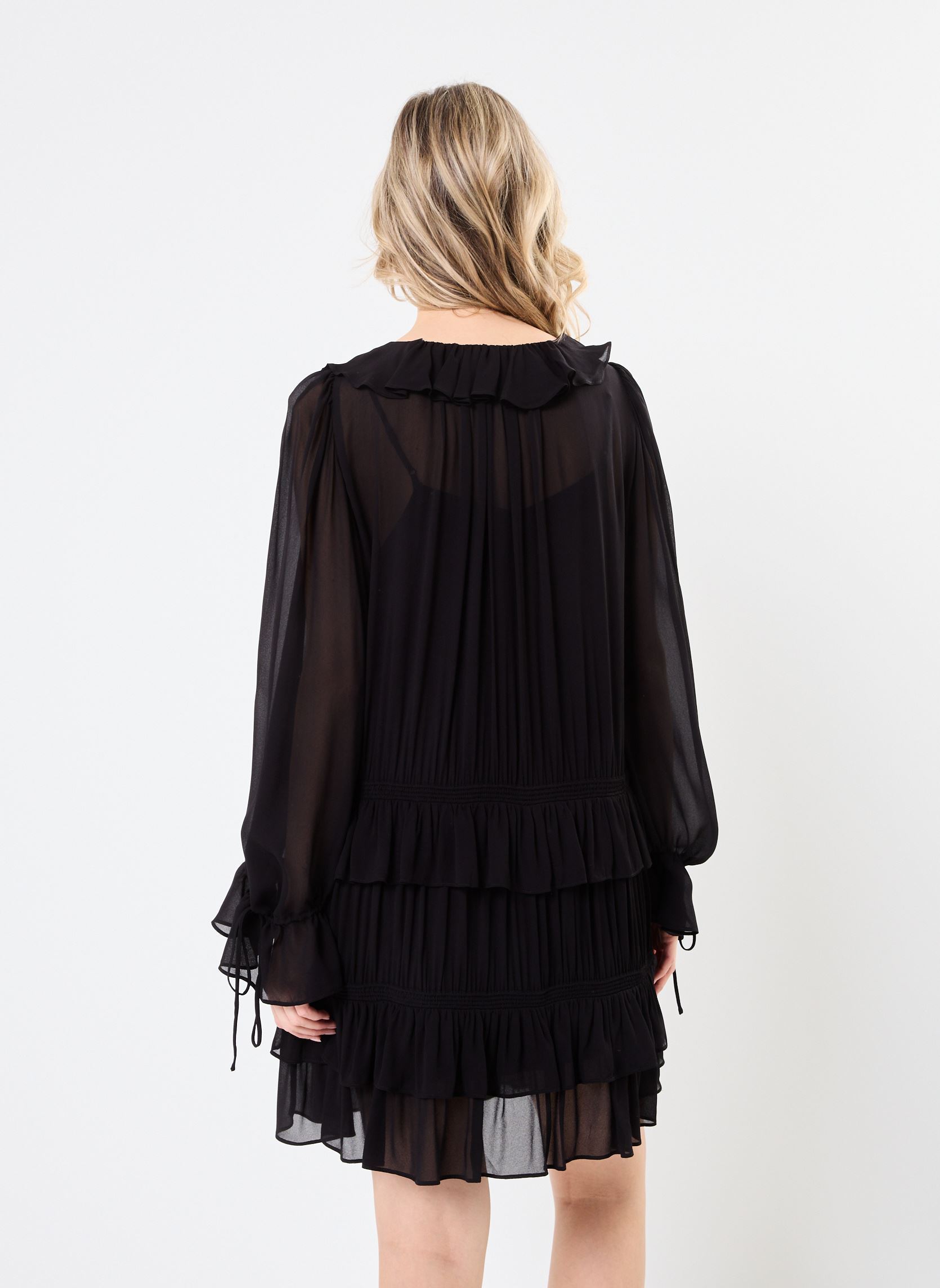Abiti FROB30029K donna nero The Kooples Abiti FROB30029K donna nero BLA03