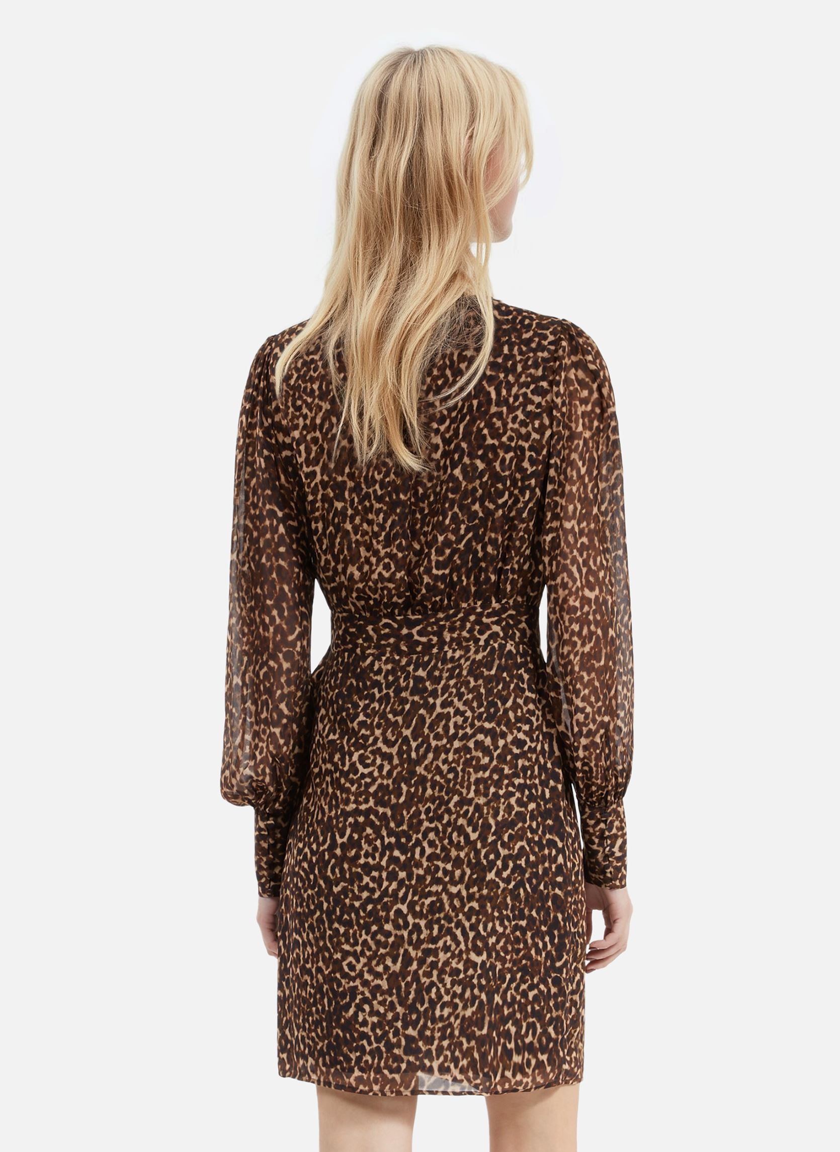 Abiti FROB30075K donna marrone The Kooples Abiti FROB30075K donna marrone LEO01