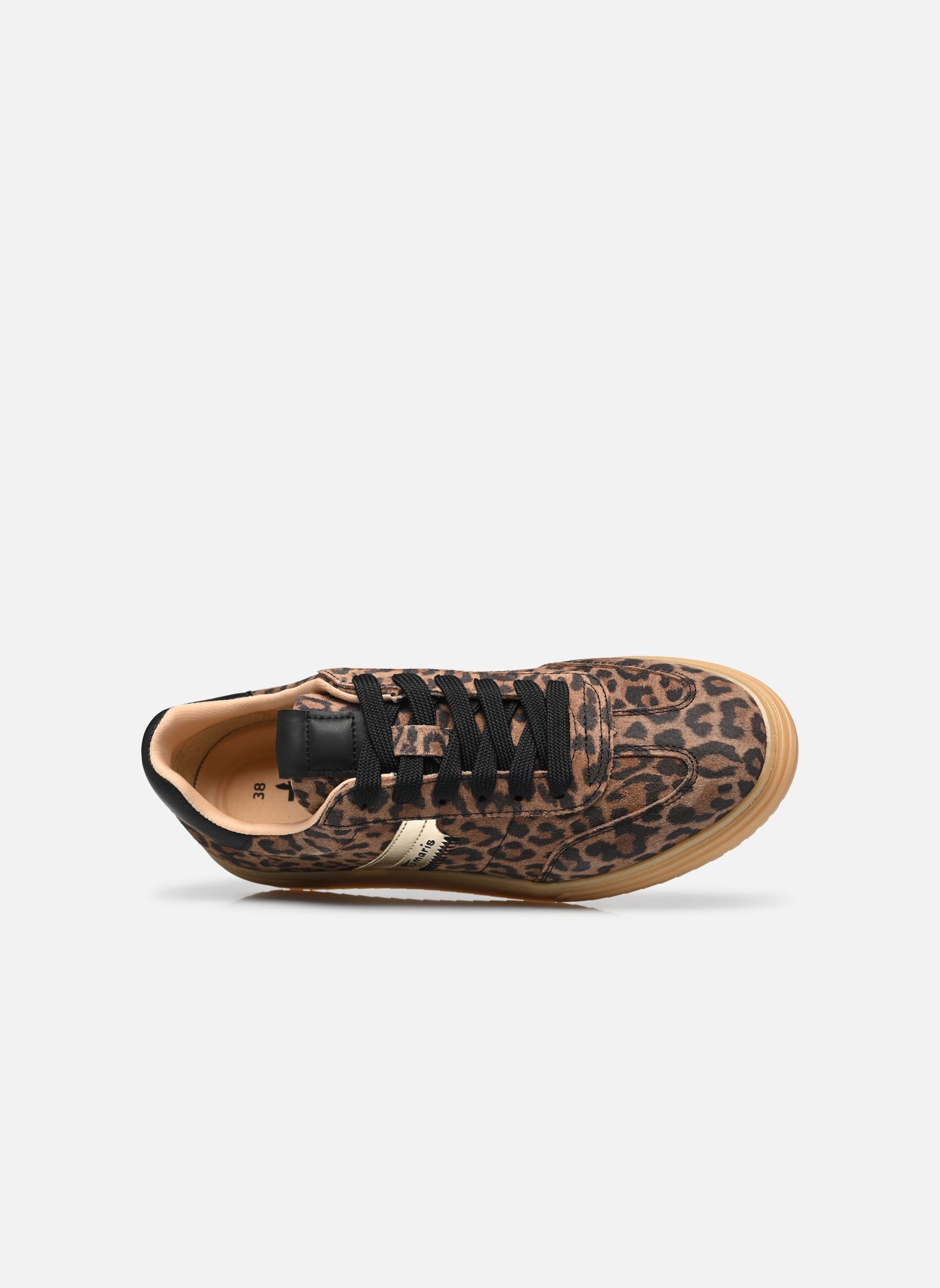 Sneakers basse 23788-42 donna marrone Tamaris Sneakers basse 23788-42 donna marrone LEOPARD COMB