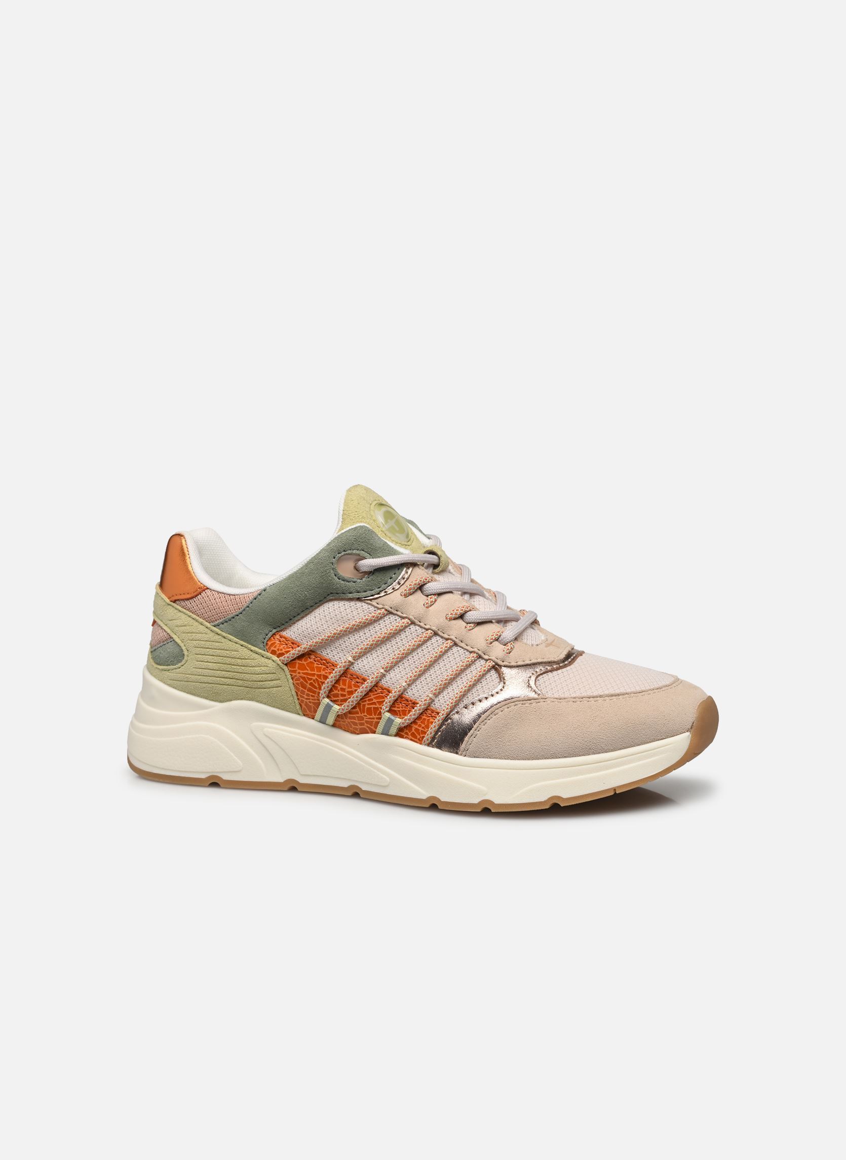 Baskets basses 23762-44 femme multicolore Tamaris Baskets basses 23762-44 femme multicolore ORANGE COMB