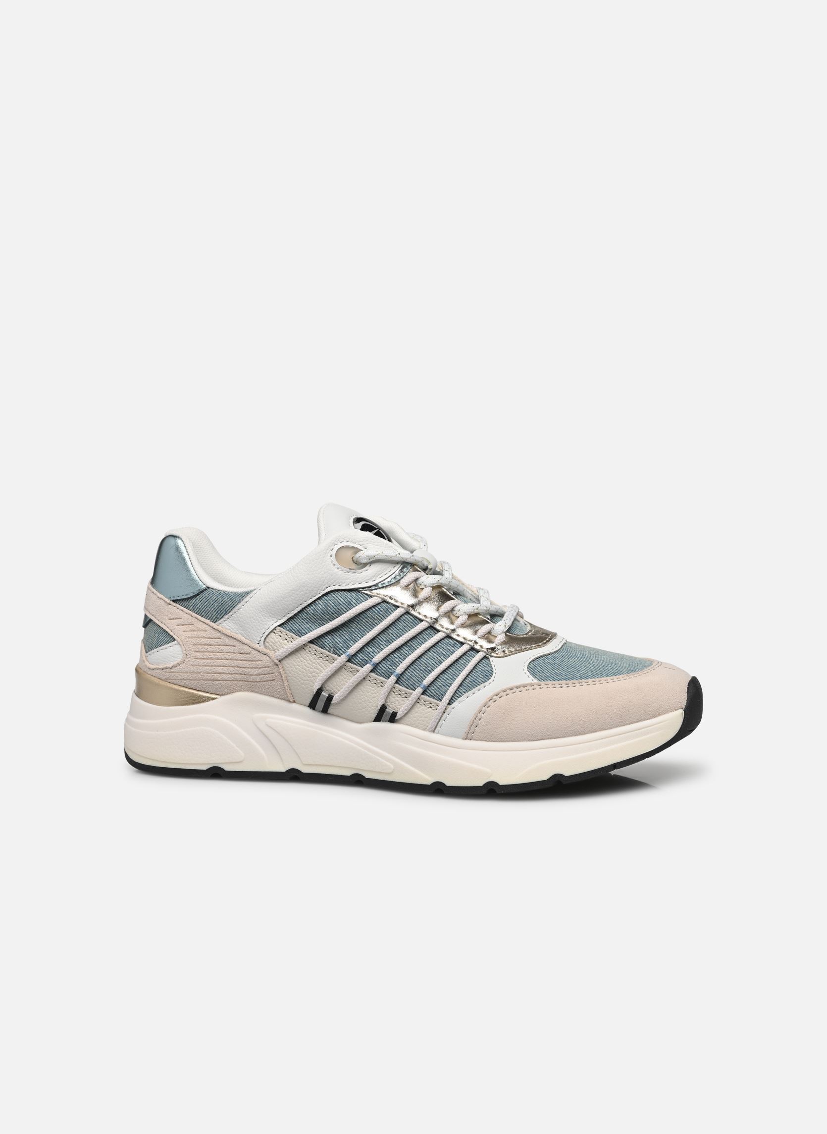 Lage sneakers 23762-44 dames blauw Tamaris Lage sneakers 23762-44 dames blauw DENIM COMB
