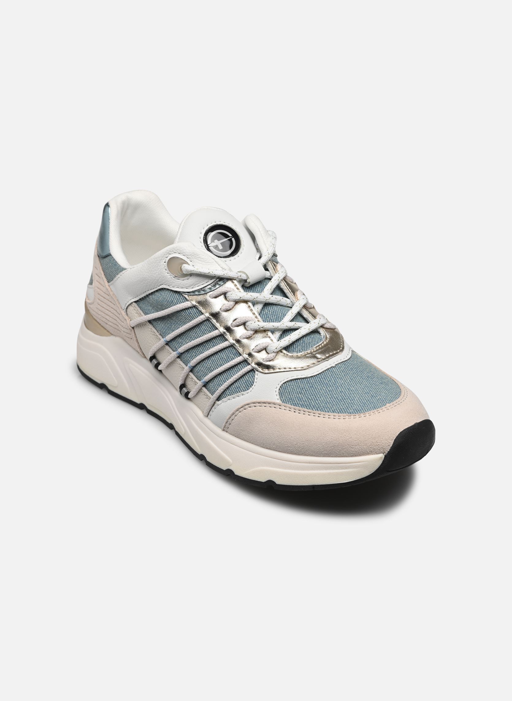 Lage sneakers 23762-44 dames blauw Tamaris Lage sneakers 23762-44 dames blauw DENIM COMB