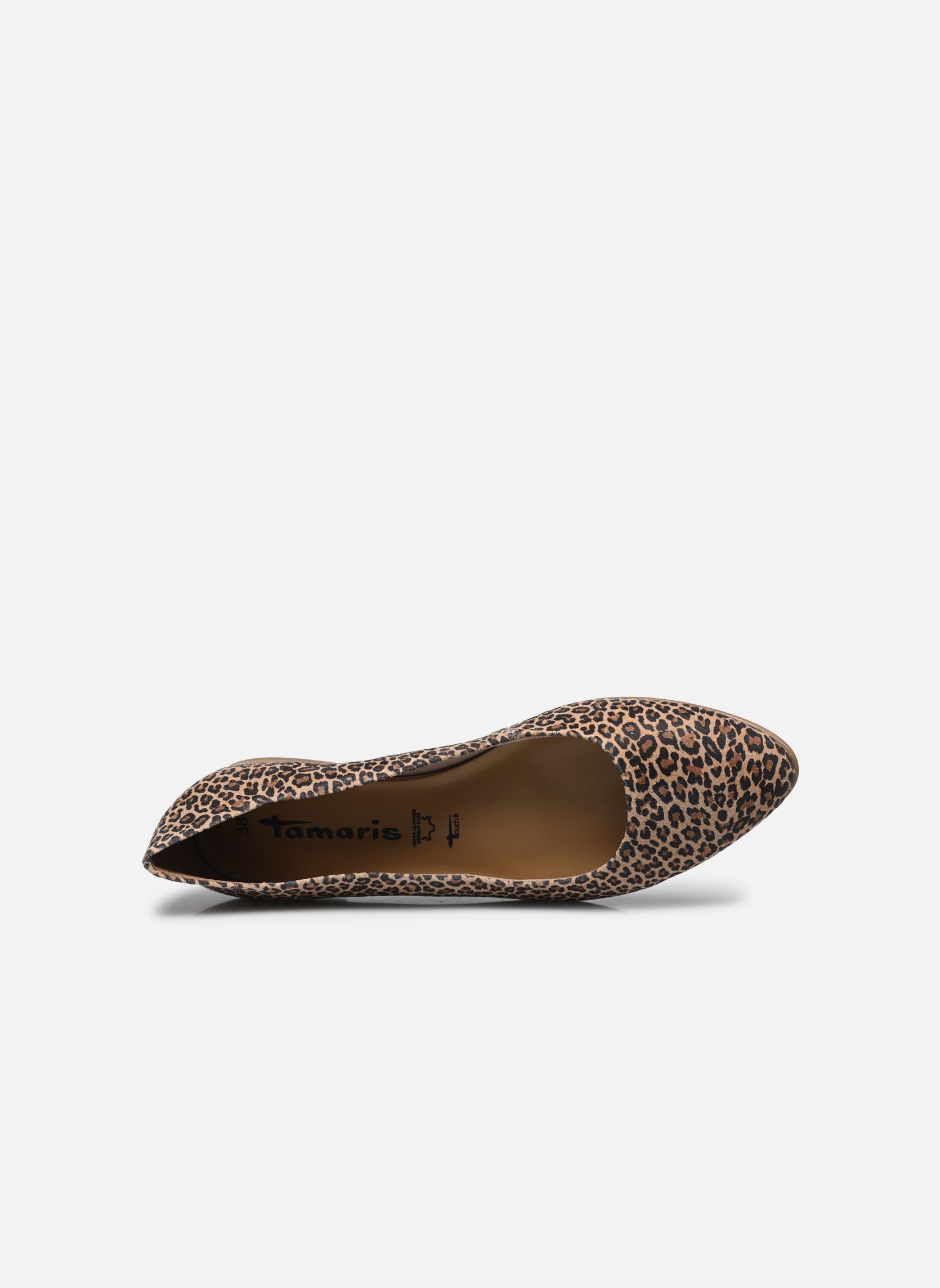 Ballerines classiques 22119-42 femme marron Tamaris Ballerines classiques 22119-42 femme marron LEOPARD