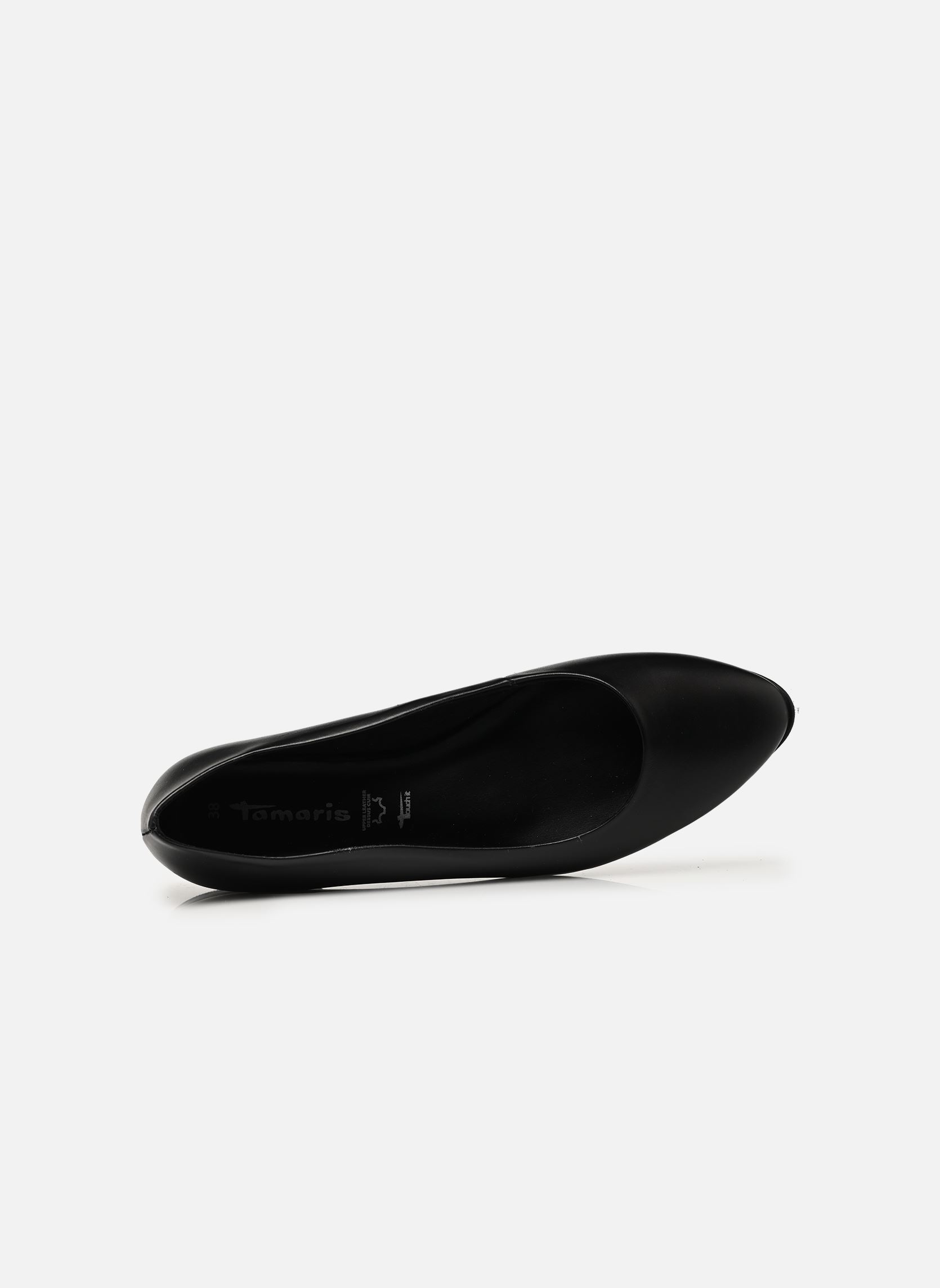 Ballerines classiques 22119-42 femme noir Tamaris Ballerines classiques 22119-42 femme noir BLACK LEATHER