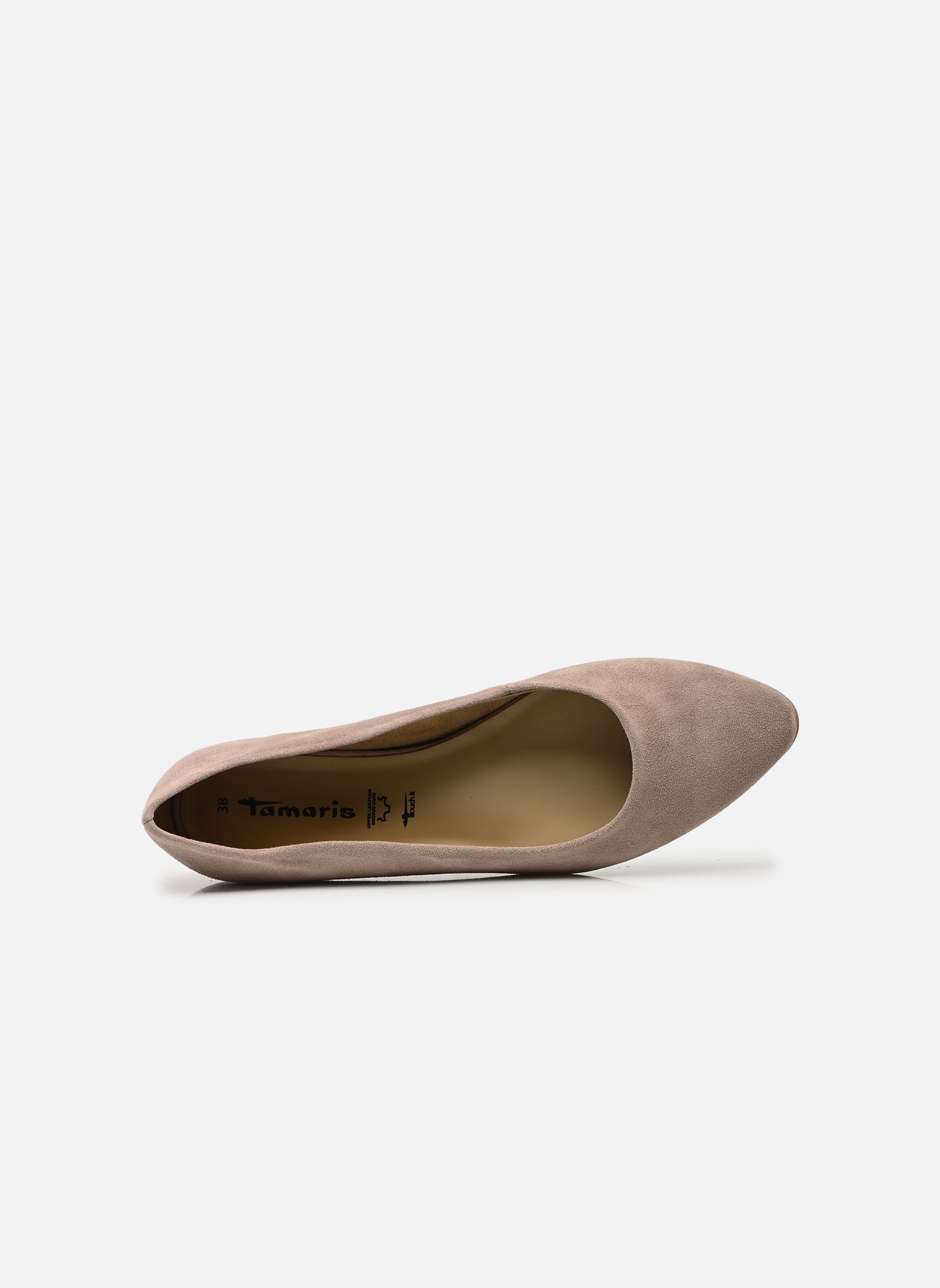 Klassische Ballerinas 22119-42 damen beige Tamaris Klassische Ballerinas 22119-42 damen beige TAUPE