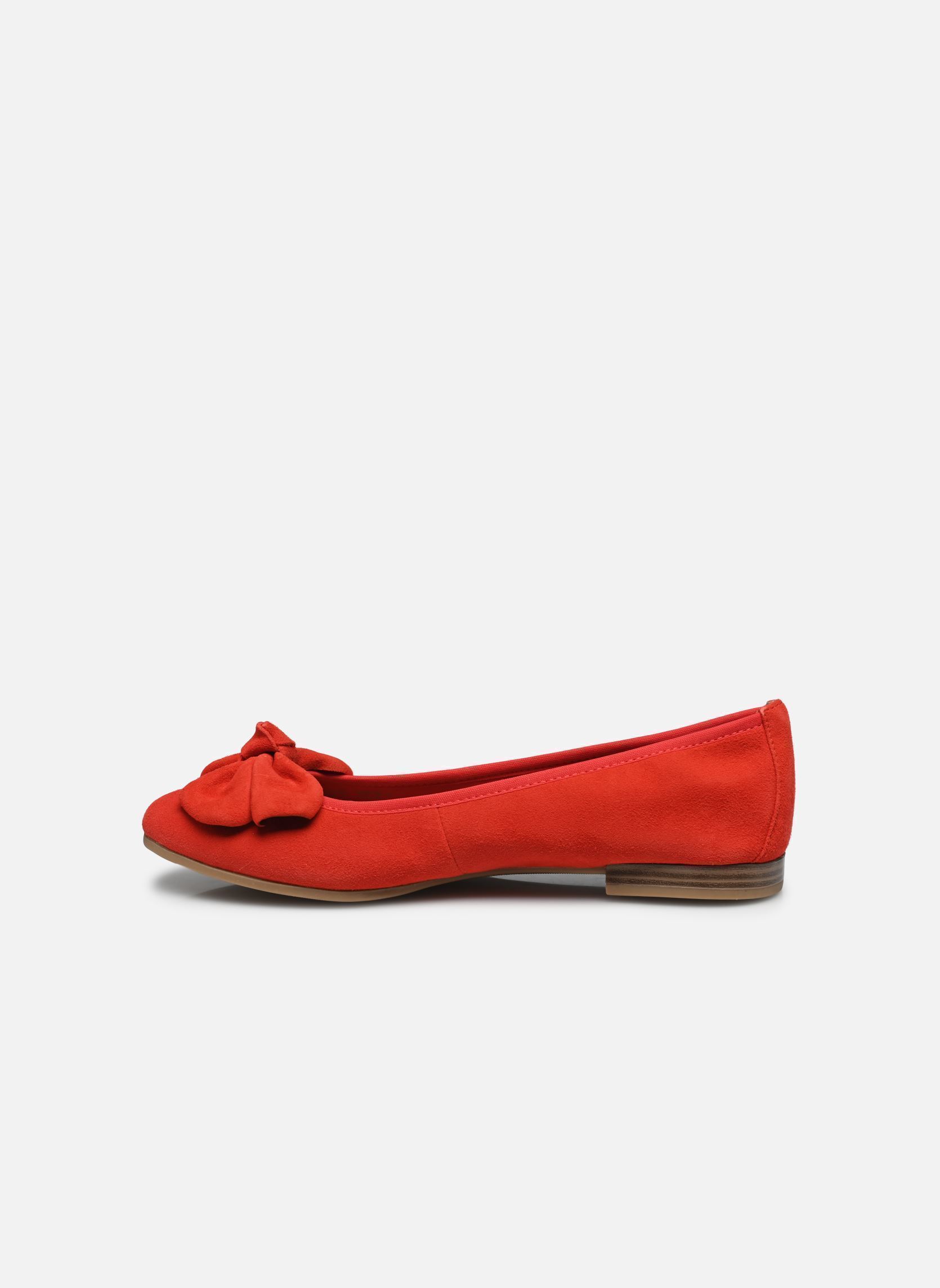 Klassische Ballerinas 22141-44 damen rot Tamaris Klassische Ballerinas 22141-44 damen rot RED