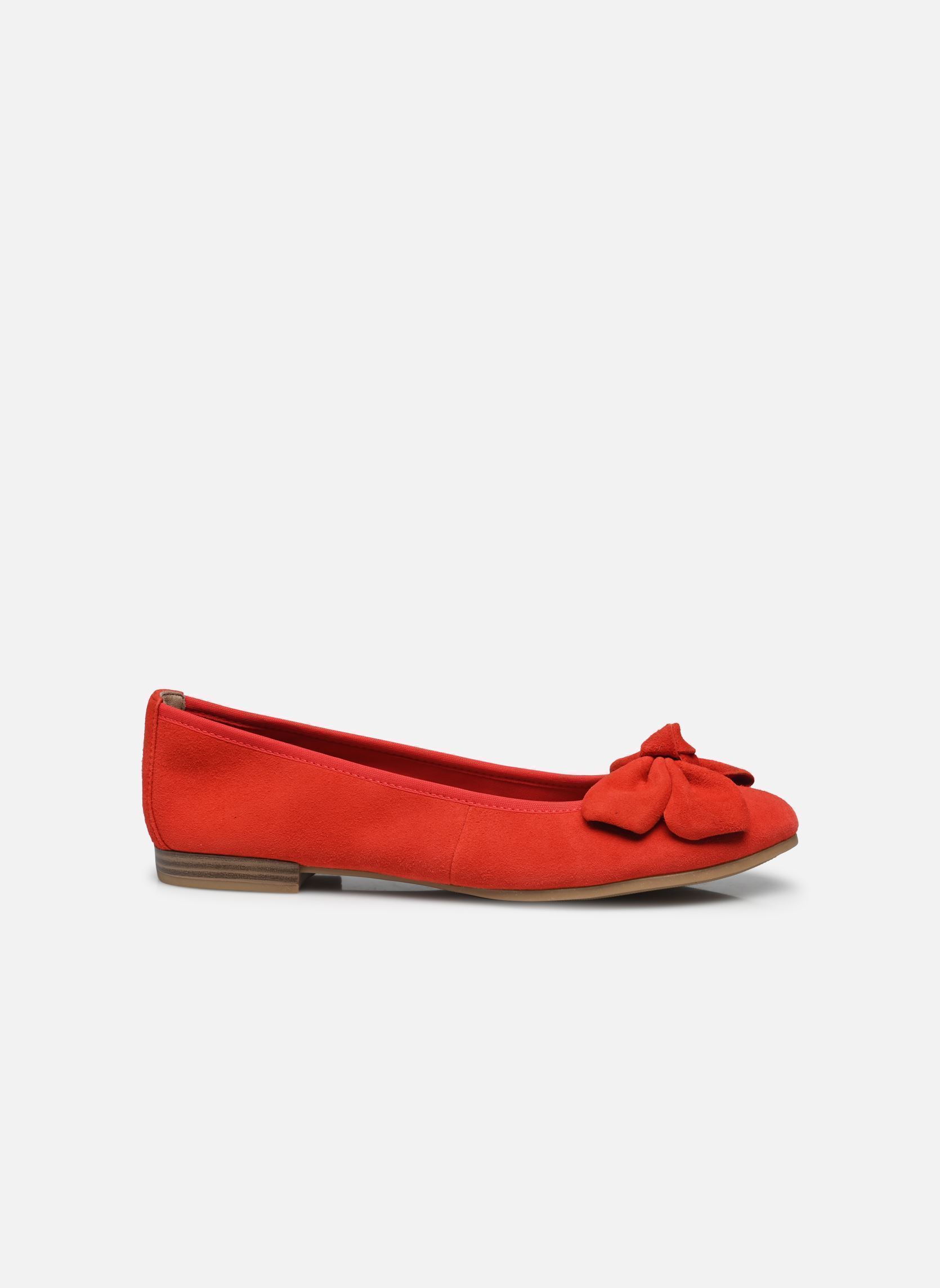 Klassische Ballerinas 22141-44 damen rot Tamaris Klassische Ballerinas 22141-44 damen rot RED