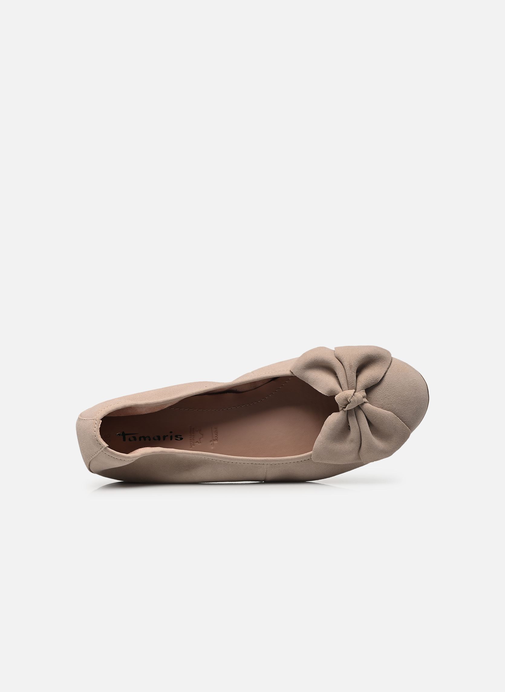 Klassische Ballerinas 22141-44 damen beige Tamaris Klassische Ballerinas 22141-44 damen beige TAUPE